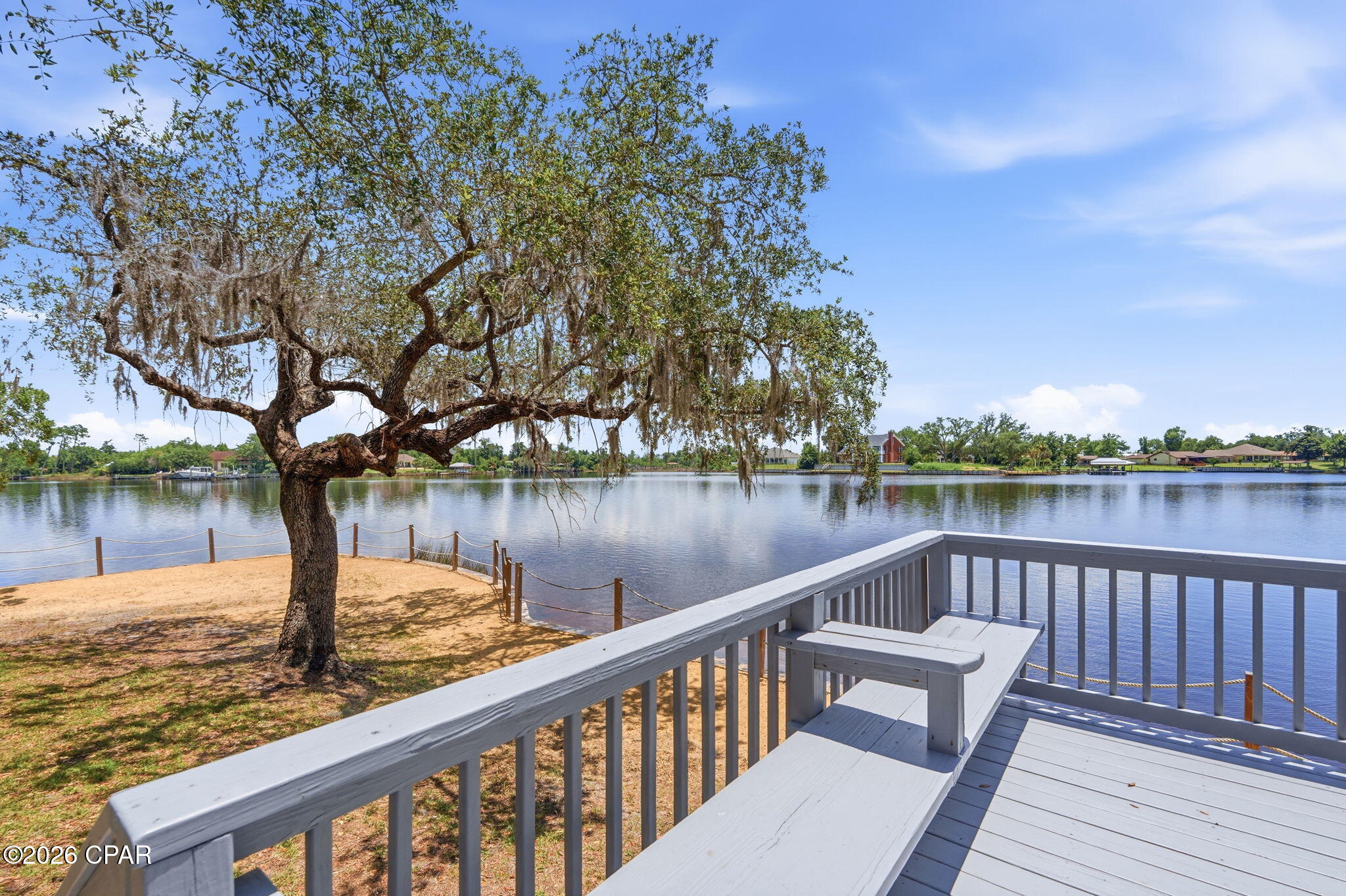Waterfront Living in Lynn Haven Country Club!
Experience peaceful waterfront living in this beautiful long-term rental located in the highly desirable Lynn Haven Country Club area. Enjoy breathtaking, endless views of the water right from your own backyard, creating the perfect setting for relaxing mornings, quiet evenings, and everything in between.
This inviting home features a spacious layout with a cozy fireplace, a fully equipped kitchen with all appliances included, a washer and dryer for your convenience, and a two-car garage with plenty of storage. Whether you're entertaining guests or enjoying a quiet night at home, this property offers the comfort and convenience you've been looking for.

Located just minutes from shopping, dining, and everyday amenities, with easy access to Tyndall Air Force Base and less than 30 minutes to the beautiful beaches of Panama City Beach, this home offers the perfect blend of waterfront tranquility and convenient location.
Don't miss the opportunity to make this Lynn Haven waterfront retreat your next home!