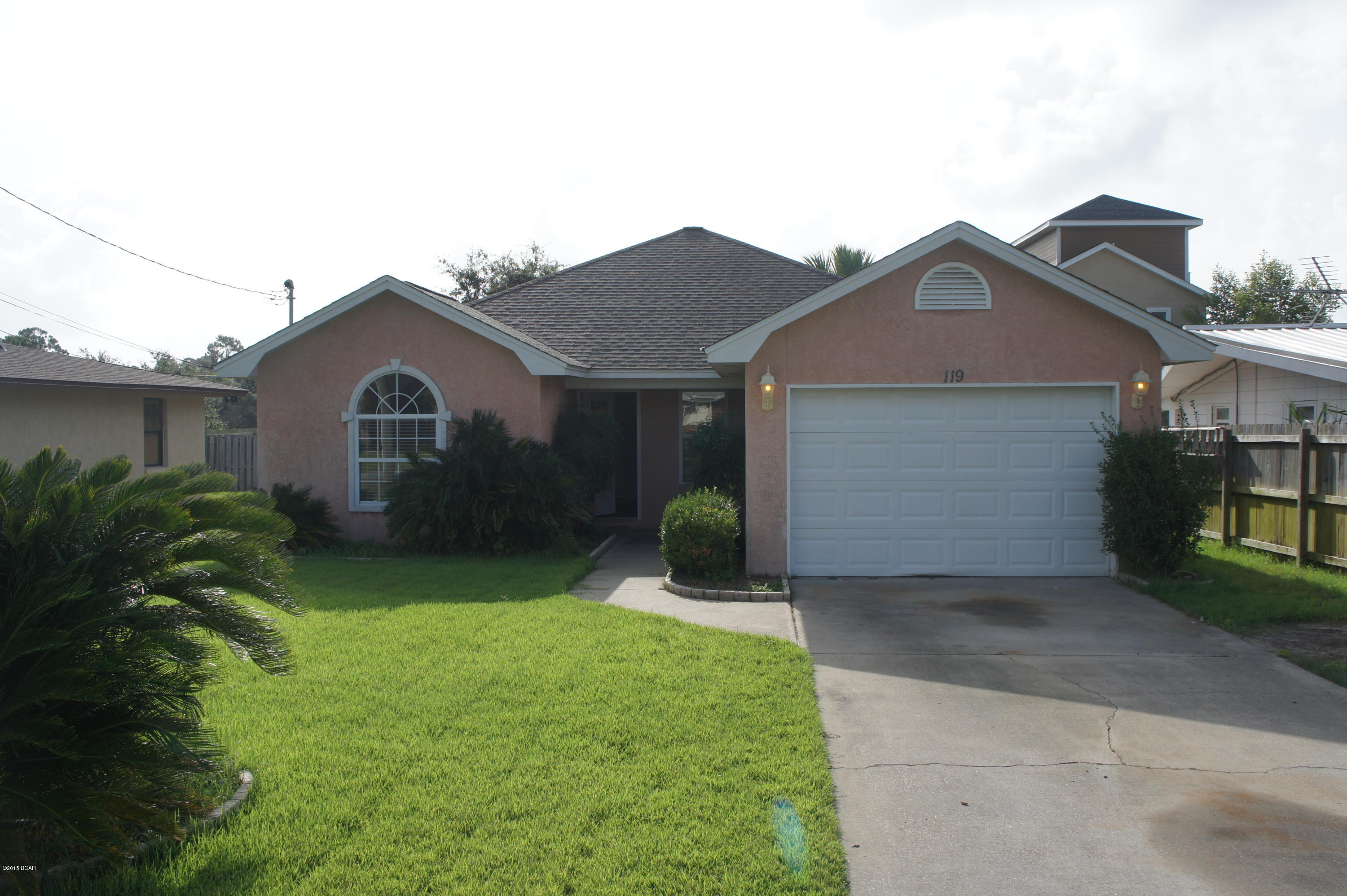 Vacant, easy to show, motivated seller.

Absolutely stunning 3 bedroom, 2 bathroom home located in the well-established Open Sands beach neighborhood.  Located just a few blocks (golf cart ride or short walk) to Pier Park, Front Beach Rd, & the Gulf of Mexico.  This home has an immaculately maintained yard with ultra -green zoysia sod.  This home has premium finishes that you cannot find in many homes; new hot water heater, new HVAC, brand new premium appliances, hard wood floors, fresh paint, & an enclosed garage.

This home aims to please with an open floor plan that flows seamlessly into a dining area for entertaining.

The master bedroom is 14 ft. x 12 ft. with a walk-in closet the size of a bunk room.  Open, airy, & spacious, this home refreshes the senses for the most discerning buye