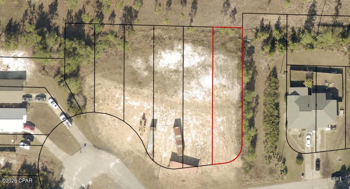 Build your dream home on this 0.168-acre vacant lot located on a cul-de-sac. Conveniently situated within an easy drive of shopping, dining, and Tyndall Air Force Base, this property offers a great opportunity for new construction. Buyer to verify all measurements, zoning, utilities, and building requirements and HOA fees.