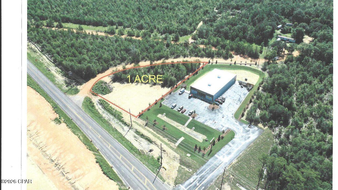 LAND LOCATED NEXT TO DOLLAR GENERAL AND ACROSS HWY 77 FROM WASHINGTON COUNTY CORRECTIONAL INSTITUTE. JUST SHY OF AN ACRE (.94) IT IS IDEAL FOR A SMALL CONVENIENCE STORE/GAS STATION. THERE IS ALSO A SHORTAGE OF STORAGE BUILDINGS IN THE AREA.  FAST GROWING.