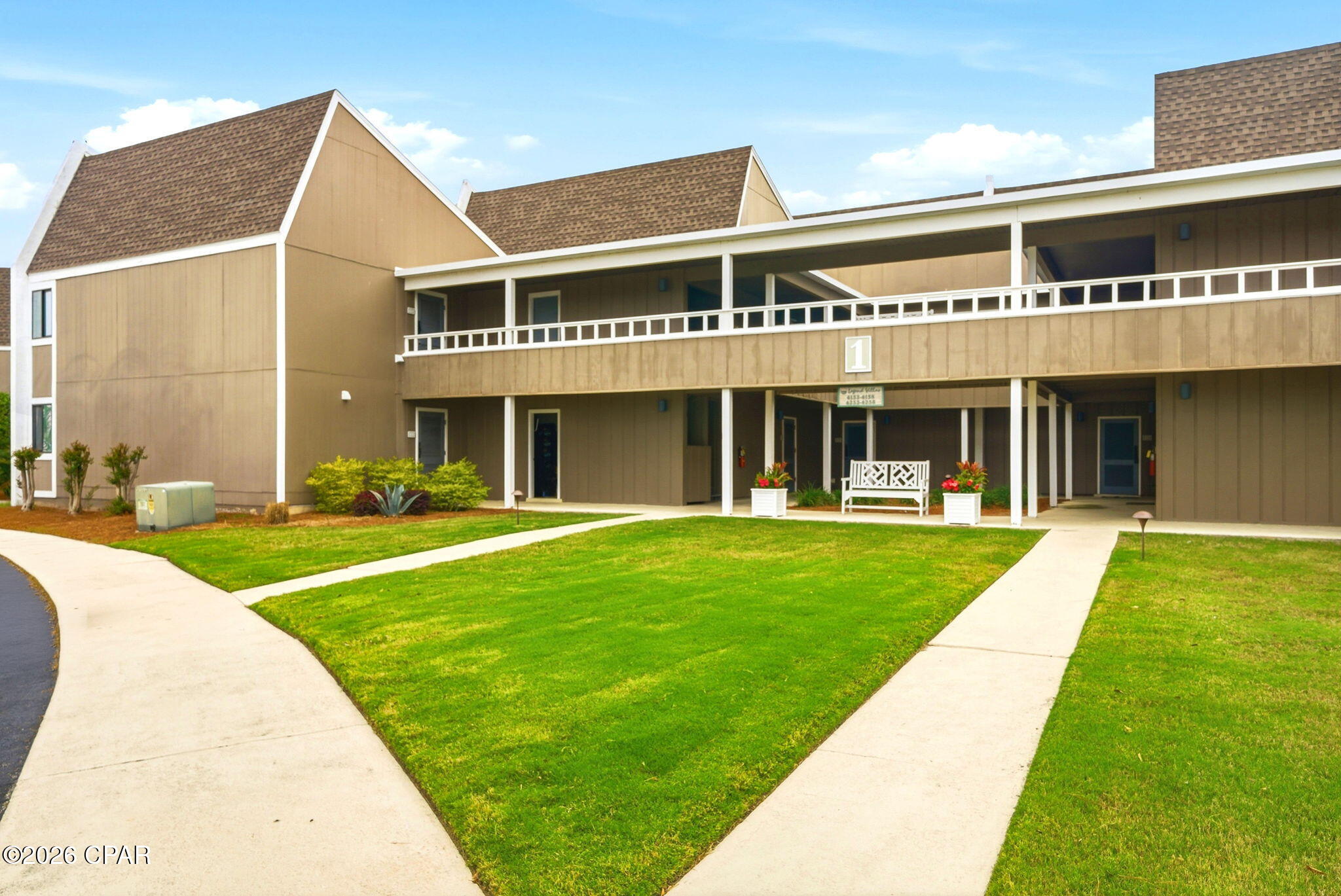 Welcome to your charming villa, nestled near one of the most coveted corners of the Bay Point Neighborhood in Panama City Beach, FL. Step into your cozy oasis where large windows and an open floor plan invite the beauty of water and golf views indoors.

Convenience meets serenity as this location offers easy access to nearby amenities and services, with grocery stores, restaurants, and shopping just a short commute away. Immerse yourself in the picturesque neighborhood, including the newly constructed marina just moments from your doorstep.
Seize the opportunity to make this your home. Owner does not allow pets.