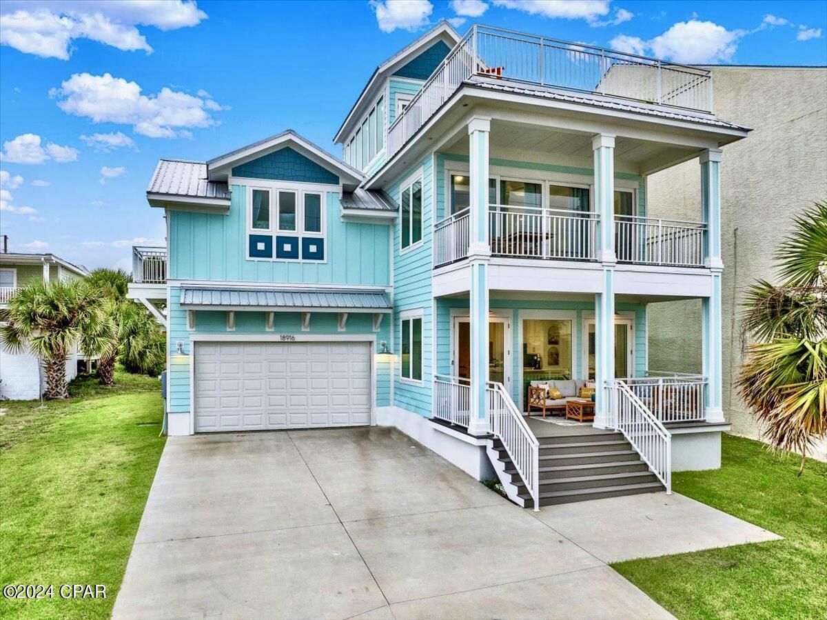!!THE BEST GULF VIEW IN PANAMA CITY BEACH!!
This beautiful beach house sits on one of the biggest lots on Front Beach Rd. The dedicated beach across the street allows for endless western gulf and sunset views that no other house in PCB can offer. The home has a huge garage that can be converted into a beautiful master bedroom and bathroom if buyer would be interested, seller already has plans. GULF VIEWS FROM EVERY ROOM. Pool quotes can also be provided. Don't miss out on this deal!!!