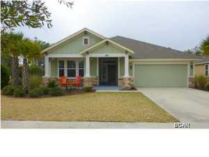 Like new, this fabulous Breakfast Point home is ready for move in!!! No lengthy waiting for construction completion in this brand new sought after community. The most popular David Weekly Homes Skyview floor plan offers 4 bedrooms, 3 full baths plus this home enjoys a premium corner lot overlooking the pond, a $15K lot premium value in Breakfast Point. The great room boasts a large family room with hand-scraped hardwood floors, breakfast nook, enormous stainless kitchen, 5 burner gas stove and an oversized granite-top island that comfortably seats 6. Tastefully presented pendant lights and subway tile kitchen back splash under the 45'' upgraded cabinets is part of the ''wow'' of this kitchen! The well designed floor plan has 18x18 ceramic tile throughout, a separate formal dining