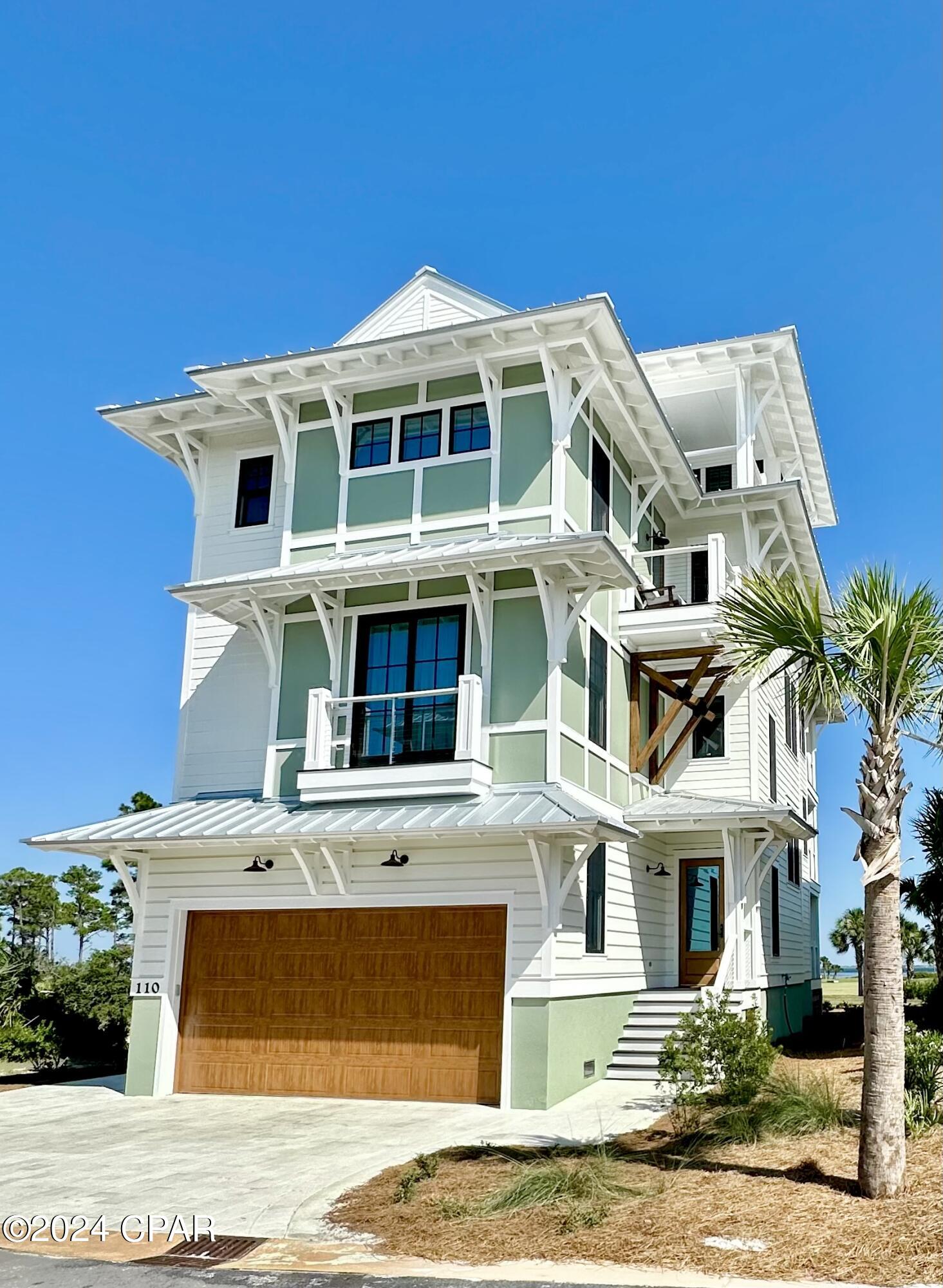 CURRENTLY UNDER CONTRACT, SELLER WILL CONSIDER BACKUP OFFERS.  LOCATION LOCATION LOCATION!!! LUXURY BAYFRONT HOME FULLY FURNISHED IN THE PRESTIGIOUS OVATION SUBDIVISION. Step into your DREAM 5br/6ba Custom home with breathtaking Bay views & peak a boo Gulf Views from the Crows Nest. Enjoy entertaining in this home with it's airy floor plan and amazing views from the open patios on each level. There's room for everyone to spread out & enjoy this paradise home. This exclusive gated community is beautifully landscaped w/ native plants & palms w/ architectural consistency & guidelines implemented for neighborhood aesthetics. Amenities are like no other in the area including a fitness room, tennis courts, infinity edge Bay front pool & gulf side pools w/ clubhouse & boardwalks to beach access. Enjoy kayaking, paddle boarding & world class fishing along with miles of paved walking & bike trails. Teeming with wildlife is nearby St Joseph State Park & public beach access. Locally owned restaurants & shops offer fresh seafood, live entertainment & gifts. Invest in an area with proven rental income! Call for your private showing & a tour of the area!