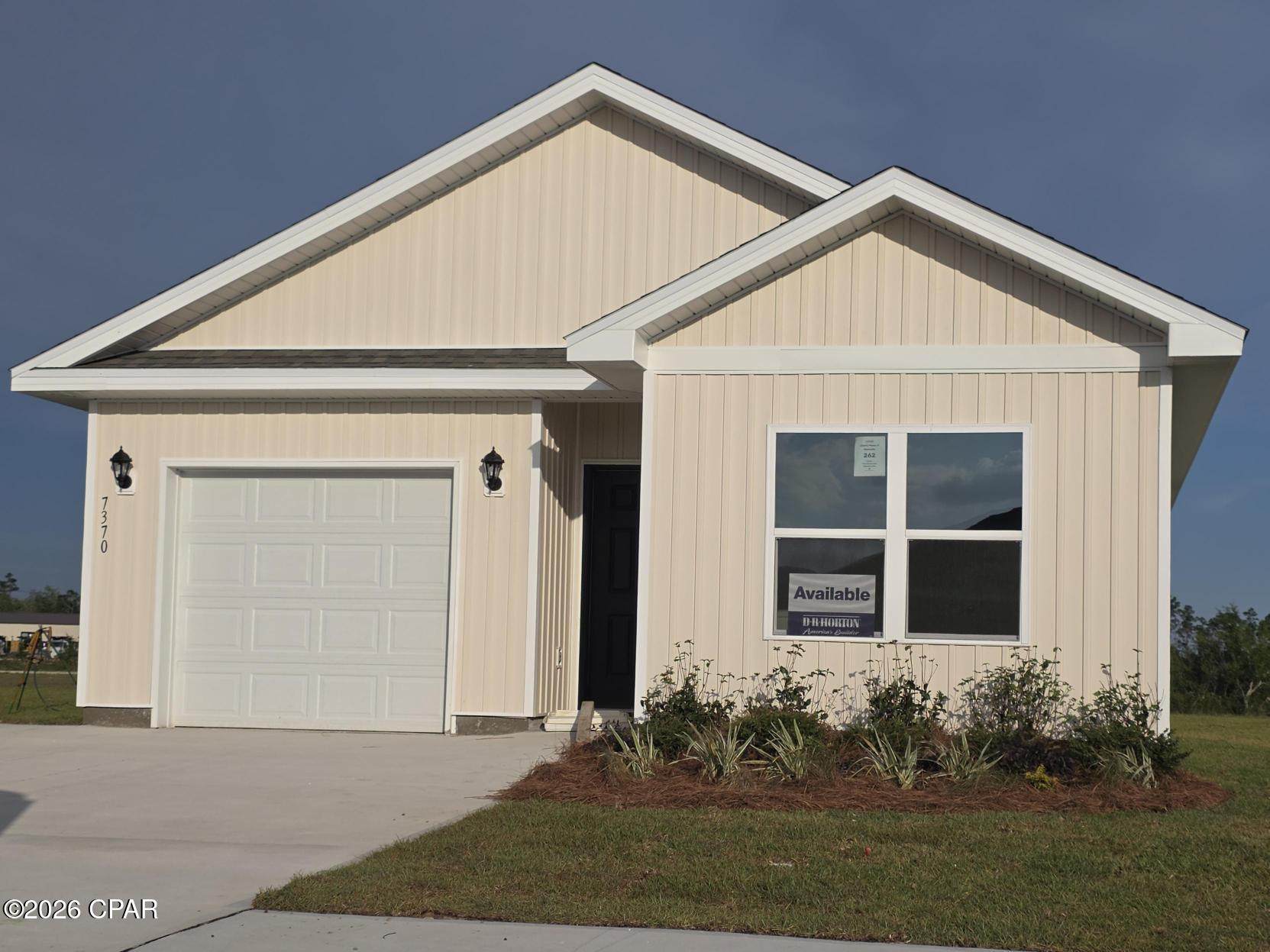 Welcome to the Bowen, a new floor plan located at Liberty in Panama City, Florida. The Bowen is a spacious single-story home floor plan just over 1,500 square feet with 4-bedrooms with 2-bathrooms, and a 1-car garage. Met with an inviting foyer, and a hall leading to the second and third bedrooms; with a full bathroom tucked in between. Also, upon entering the home you will have immediate access to the single-car garage, storage, and your laundry room. Just beyond the garage is your fourth bedroom that could also serve as an office. Each bedroom offers plenty of space and sizeable closets for organization.

As you continue to the end of the hall, you will find the remarkable open layout of the dining and living area meeting a beautiful kitchen. The kitchen includes granite countertops, stainless steel appliances, beautiful white cabinetry, and a peninsula perfect for serving guests and for additional seating. With natural light and nearby back door and patio access, the living and dining area are integrated perfectly to complete this space for you and your guests to enjoy. This plan offers easy maintenance in the main living area and all bathrooms with our engineered vinyl plank flooring.

The primary bedroom is tucked away off the living area. The elegant sunlight beaming in, this suite offers a serene retreat with close access to the patio from the living area. The primary bathroom features granite countertops and a large walk-in closet. In addition to all the features and amenities our Bowen Plan offers, each is built with our Smart Home technology package, designed to bring the ease and convenience of life right to your fingertips.

On the outside of this popular plan, you will see durable vinyl siding, a rear patio to enjoy the spacious back yard. Sidewalks line the neighborhood streets for you to enjoy the beautiful Florida weather. Our Liberty community features underground utilities making it less susceptible to damage from severe weather leading to fewer outages and more reliable service. Residents of Liberty can enjoy exclusive access to two amenity centers, complete with two pools, a children's splash pad, two playgrounds for endless fun, a well-equipped fitness center, two pickleball courts and a basketball court to name a few things. To learn more about this home for yourself, call us to get connected today!