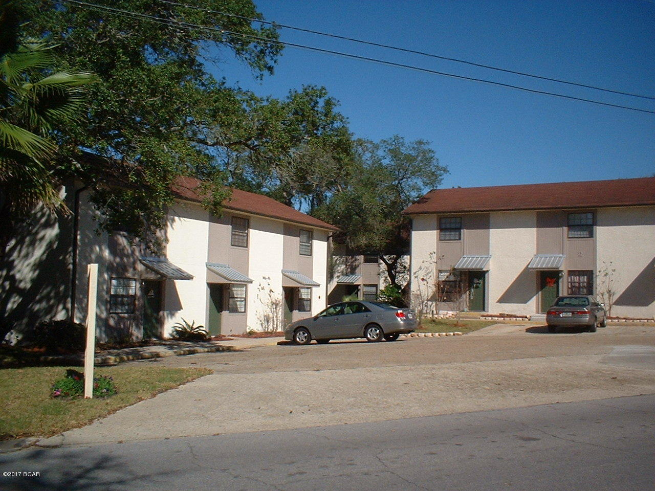 This townhome complex is located in popular St. Andrews within walking distance to shops, eateries and the marina. It is a 2-story with stove, refrigerator, dishwasher, washer & dryer connections upstairs, new cabinetry & is waterfront on the lake. The rent includes pest control, garbage, lawn care and basic Comcast cable.  Please call about viewing - work in progress/move in after March 1st.  Please no pets