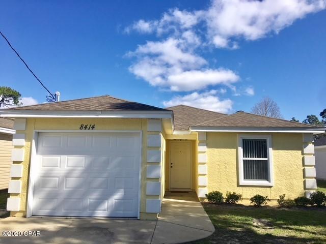 Three bedroom, two bath home centrally located and a very short drive to the beach. Home has tile in kitchen and bathrooms, laminate flooring in living/dining/common areas. Exterior and interior of the home have been freshly painted. This home does not have a fenced back yard and fences are not permitted. Pet are allowed with a pet deposit.