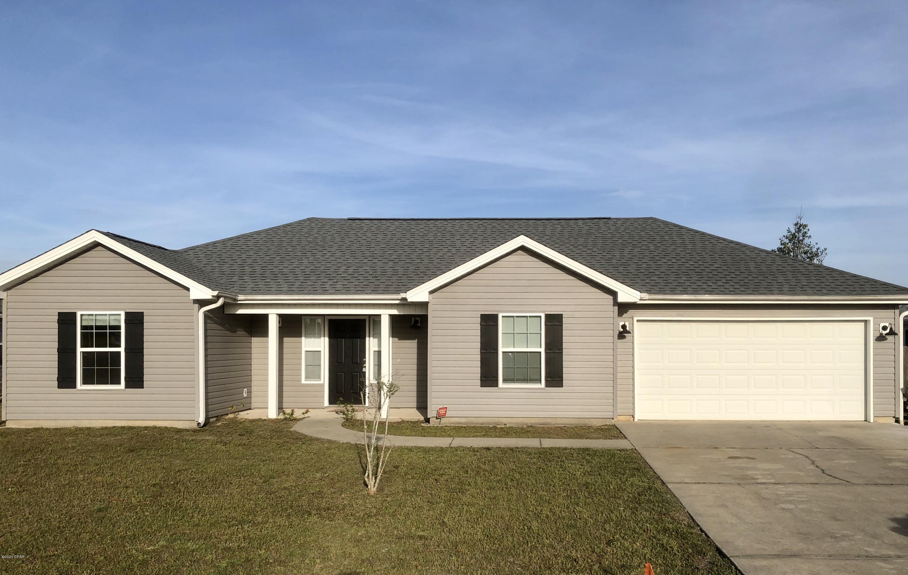 Move in ready RENTAL just minutes away from TAFB and North Bay Haven Charter School, walking distance to Merritt Brown Middle School AND Tommy Smith Elementary! Home is located in a quiet community right off HWY 231.  The kitchen has been recently upgraded with all new appliances. Vinyl floors have replaced the carpet all throughout the home. Brand new privacy fence encloses the BIG back yard! Renters insurance is required.