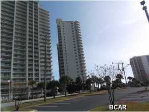 This is not a short sale. Gorgeous Gulf views from this high rise unit in private Seascape community. This condo features an open kitchen concept with stainless appliances,granite countertops, tile flooring and built in bunk beds to accommodate a total of six people in the unit. Enjoy ocean breezes from your private open balcony. Complex has three pools, tennis, golf and more! Seascape HOA fees $374.88 per quarter. All Information recorded in the MLS is intended to be accurate but cannot be guaranteed, buyer advised to verify. Sold As-Is.