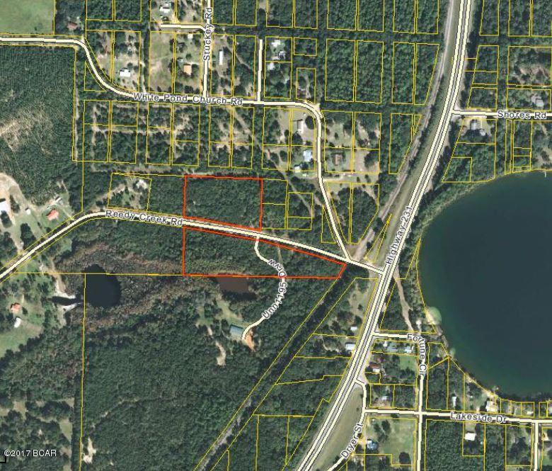 Large 8.33 acre lot split by a county maintained road offered as is.  All sizes are appproximate or taken from other sources please verify accordingly.