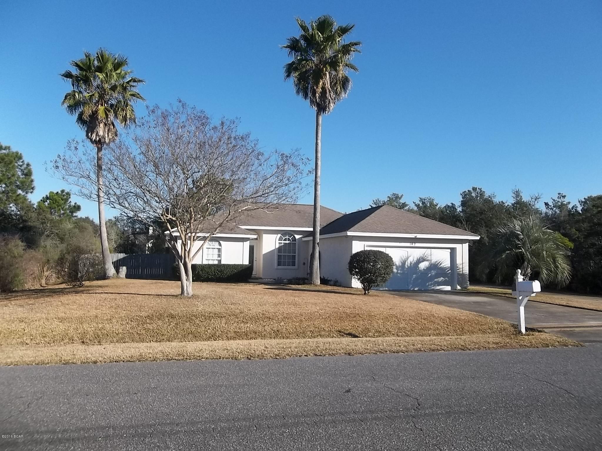 Great 3 Bedroom, 2 Bath home on the West End of Panama City Beach. Home features a large lot, 12 X 20 out building with attached carport, wood floors, pool. It is a short walk or golf cart ride to Sunnyside Beach. Great for a primary residence or second home