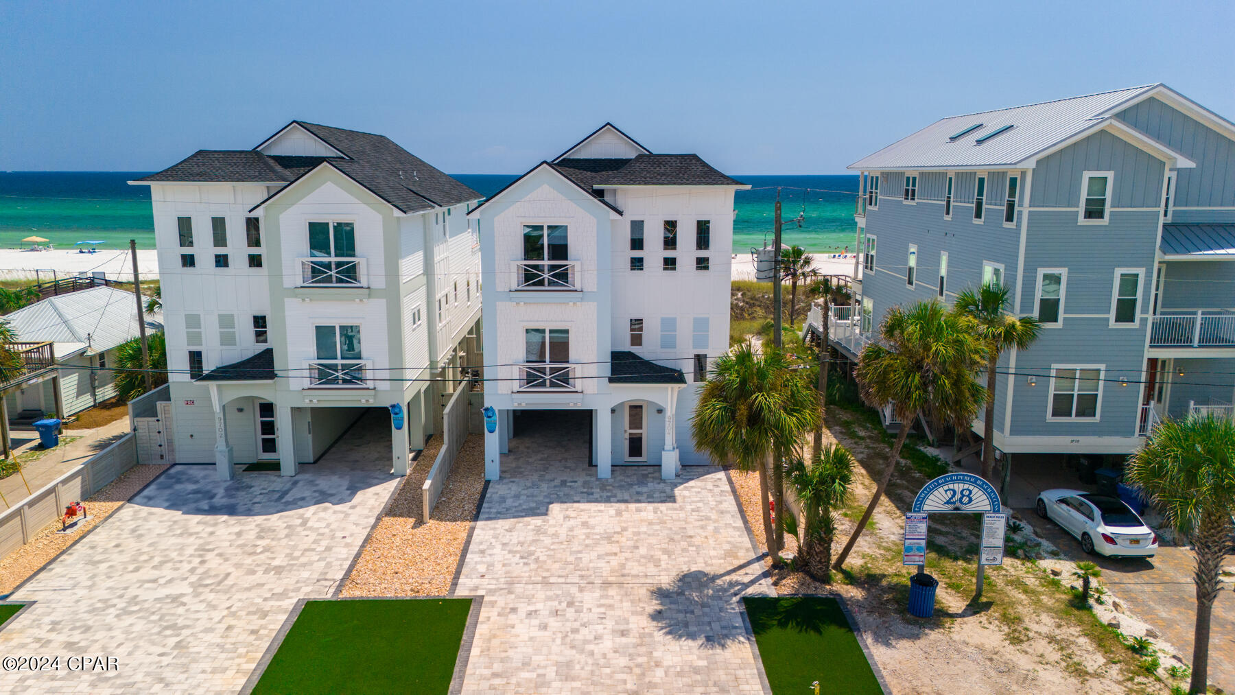 CONTACT LISTING AGENT TO DISCUSS NEW HUGE SELLER INCENTIVES BEING OFFERED.  This is the newest built home for sale on the beachfront! 6-bedroom, 6-bathroom house offers over 4,600 square feet of luxurious living space. Situated directly on the beach with private access, this home provides an unbeatable coastal lifestyle.

The spacious interior includes gourmet kitchen with high-end appliances and custom cabinetry. Each bedroom features an en-suite bathroom and comes fully furnished with stylish décor. An elevator ensures easy access to all levels of the home.

Outside, enjoy your private pool with breathtaking ocean views. The expansive deck is ideal for sunbathing, dining, and entertaining. This home combines luxury and comfort in a stunning natural setting. Sold fully furnished as turn-key, high producing vacation rental!