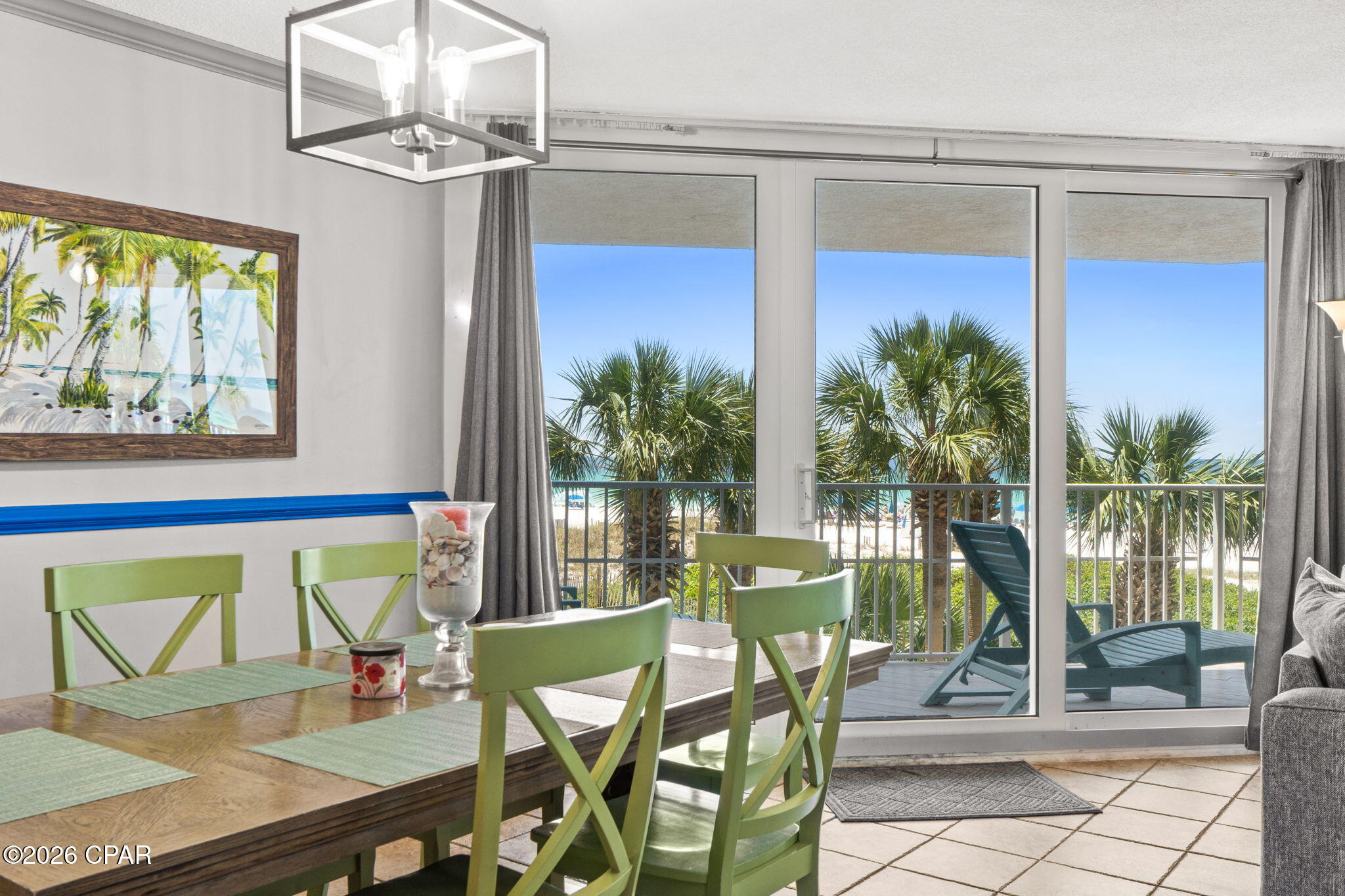 Experience Gulf-front living at Unit E206 at Dunes of Panama, a fully furnished and turnkey condo perfectly positioned on the white sands of Panama City Beach. This beautifully maintained unit offers spacious living areas, a private balcony, and strong vacation rental potential, making it ideal as a primary residence, second home, or income-producing investment. The property is being sold fully turnkey with established rental management already in place for a seamless transition for the next owner. An added bonus is the inclusion of a separate deeded garage space with the purchase -- a rare and highly desirable feature in Panama City Beach. Residents and guests enjoy resort-style amenities including beachfront pools, tennis courts, fitness facilities, on-site dining, and direct beach access, all conveniently located near shopping, restaurants, and local attractions. Seller is offering 1% concessions with an acceptable offer.