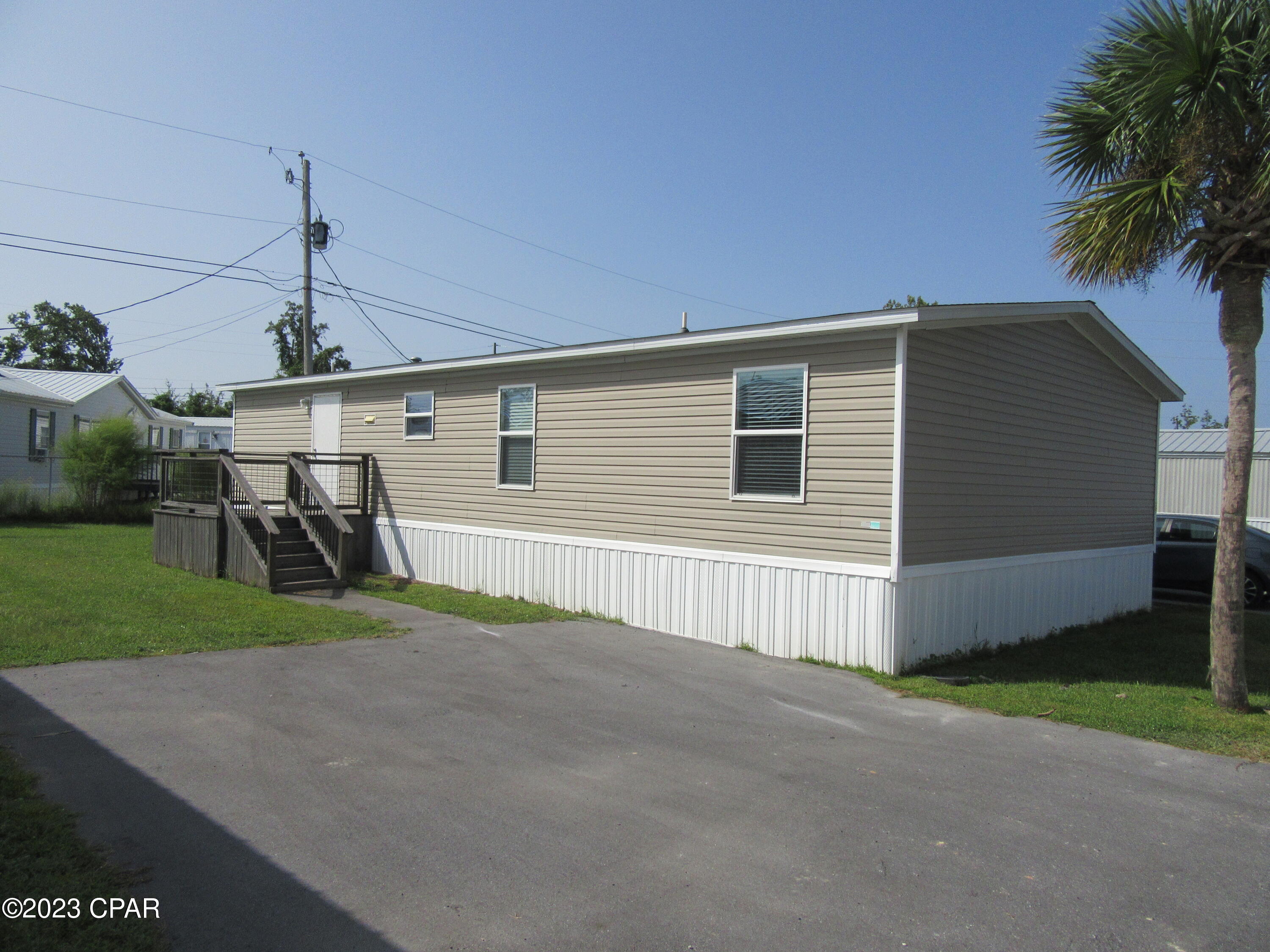 3 bedroom 2 bath mobile home in North Bay Mobile home park located in Panama City Convenient to Lynn Haven. Refrigerator, Stove, Dishwasher, Washer and Dryer is included. Energy efficient Central heat and air. Close to shopping and dining .All property sizes and ages are approximate, please measure and/or verify if important.
School assignments are subject to change, please check with Bay County for most accurate information.
Deposit is the same as the rent. Pets NOT Allowed!