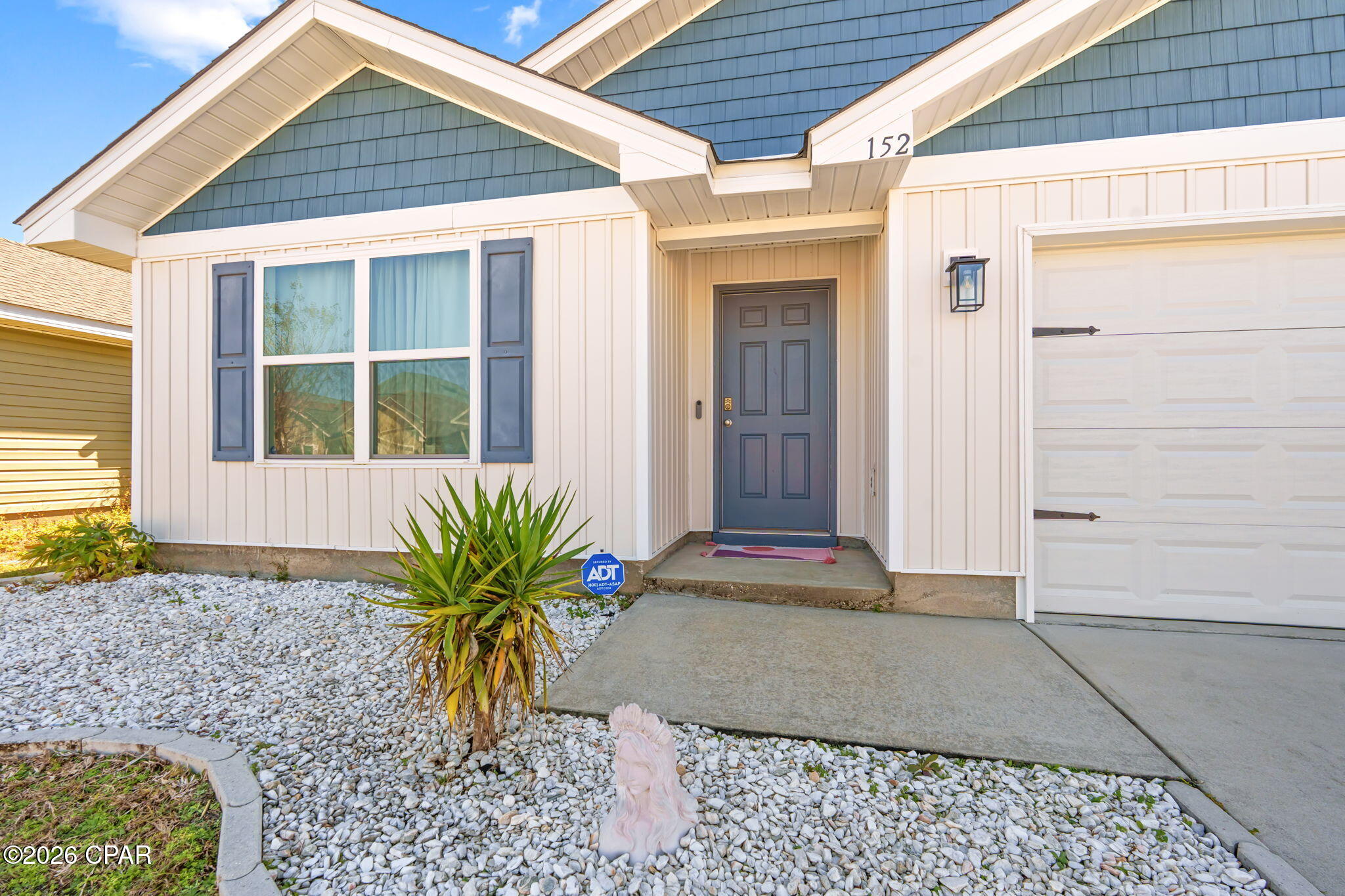 Beautifully maintained 4-bedroom, 2-bath home located in the highly desirable Fanning Bayou community, where residents enjoy an abundance of amenities including a resort-style pool, grilling areas, playgrounds, dog parks, and beautifully maintained common spaces.

From the moment you step inside, you'll feel right at home. Designed with comfort and functionality in mind, the open-concept floor plan seamlessly connects the living, dining, and kitchen areas--creating the perfect space for both everyday living and entertaining.

The open kitchen features a spacious breakfast bar, stainless steel appliances, and ample counter space, making it ideal for hosting family and friends. The spacious primary suite offers a relaxing private retreat with a double vanity, soaking tub, separate shower, and walk-in closet.

Three additional bedrooms provide flexibility for guests, a home office, or growing household needs.

With contemporary finishes, a thoughtful layout, and a prime location near the water, dining, and more, this home offers the perfect blend of comfort, convenience, and modern coastal living in one of the area's most sought-after communities.