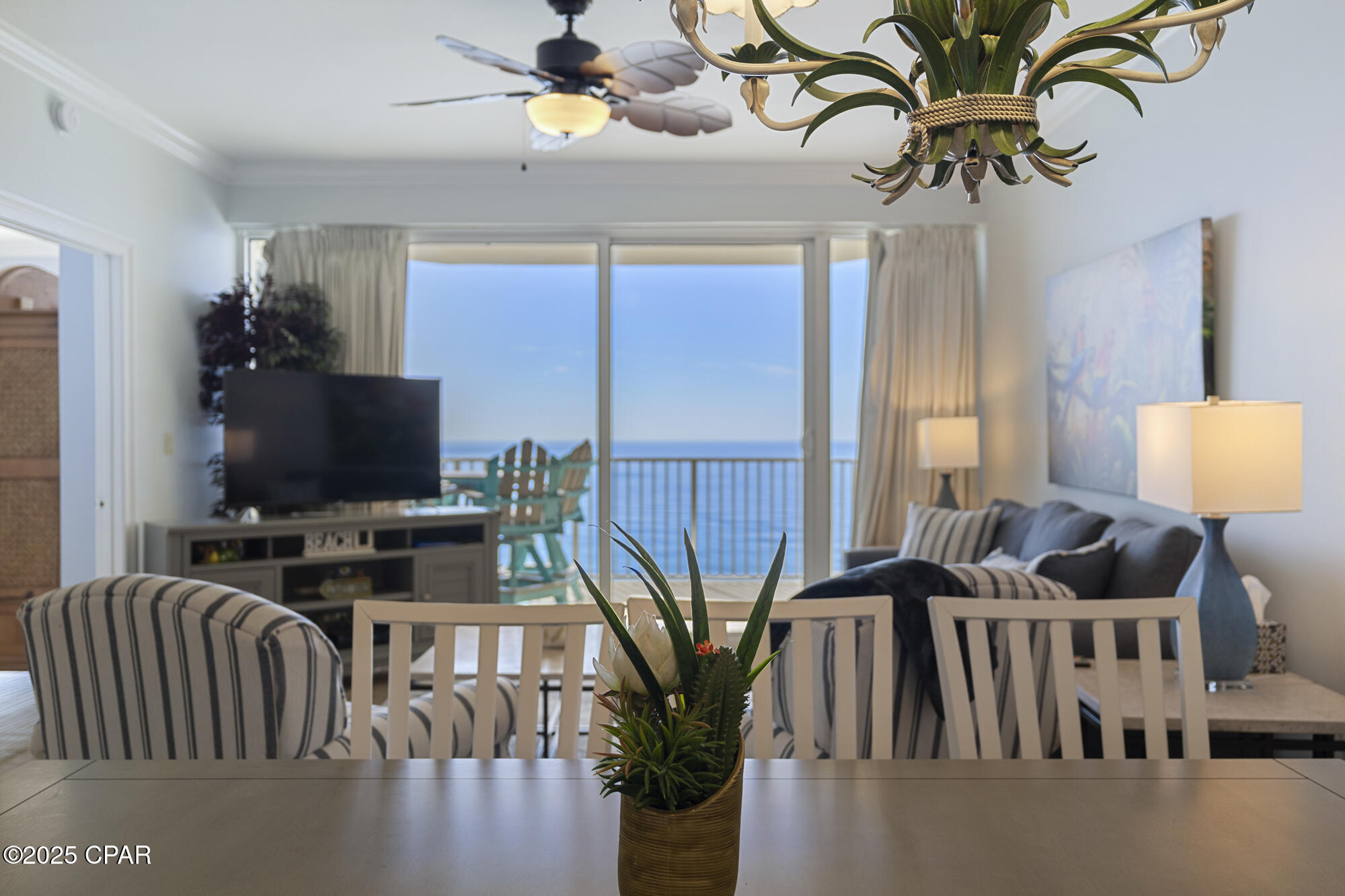 Investors! 6/1/26: This Gulf-front 2BR + BUNK ROOM condo already has nearly $50K in upcoming bookings!

This beautifully updated unit features all-new living and dining room furniture along with a fresh 2025 paint refresh, making it clean, bright, and move-in ready. Floor-to-ceiling windows in both the living room and primary suite showcase breathtaking Gulf views and fill the condo with coastal sunshine.

Step inside to an open, inviting floor plan with generous seating, coastal décor, and a spacious kitchen featuring granite countertops, abundant wood cabinetry, and a large breakfast bar. The expansive living area is perfect for relaxing or entertaining, whether you're seeking a primary residence, second home, or income-producing investment property.

The spacious primary suite offers direct balcony access and a large ensuite bathroom with double vanity, walk-in closet, jacuzzi soaking tub, and separate shower. The bunk room includes a privacy door and twin-over-full bunk bed, making it ideal for additional guests. A comfortable guest bedroom connects to a Jack-and-Jill bathroom with tub/shower combo.

The true showstopper is the oversized Gulf-front balcony, accessible from both the living room and primary suite. Enjoy morning coffee overlooking the sugar-white sand and unwind each evening with breathtaking panoramic sunset views across the Gulf.

Boardwalk Beach Resort is known as one of the most family-friendly resorts in Panama City Beach and offers:

• 2,500 sq. ft. zero-entry heated pool
• Two hot tubs
• Children's splash zone
• 1,700 feet of private beach
• Gulf-front pool deck
• Beachside bar & grill plus corner market
• Single 22-story tower for fewer crowds and a more peaceful atmosphere.

All information is deemed reliable but should be verified by buyer if important.