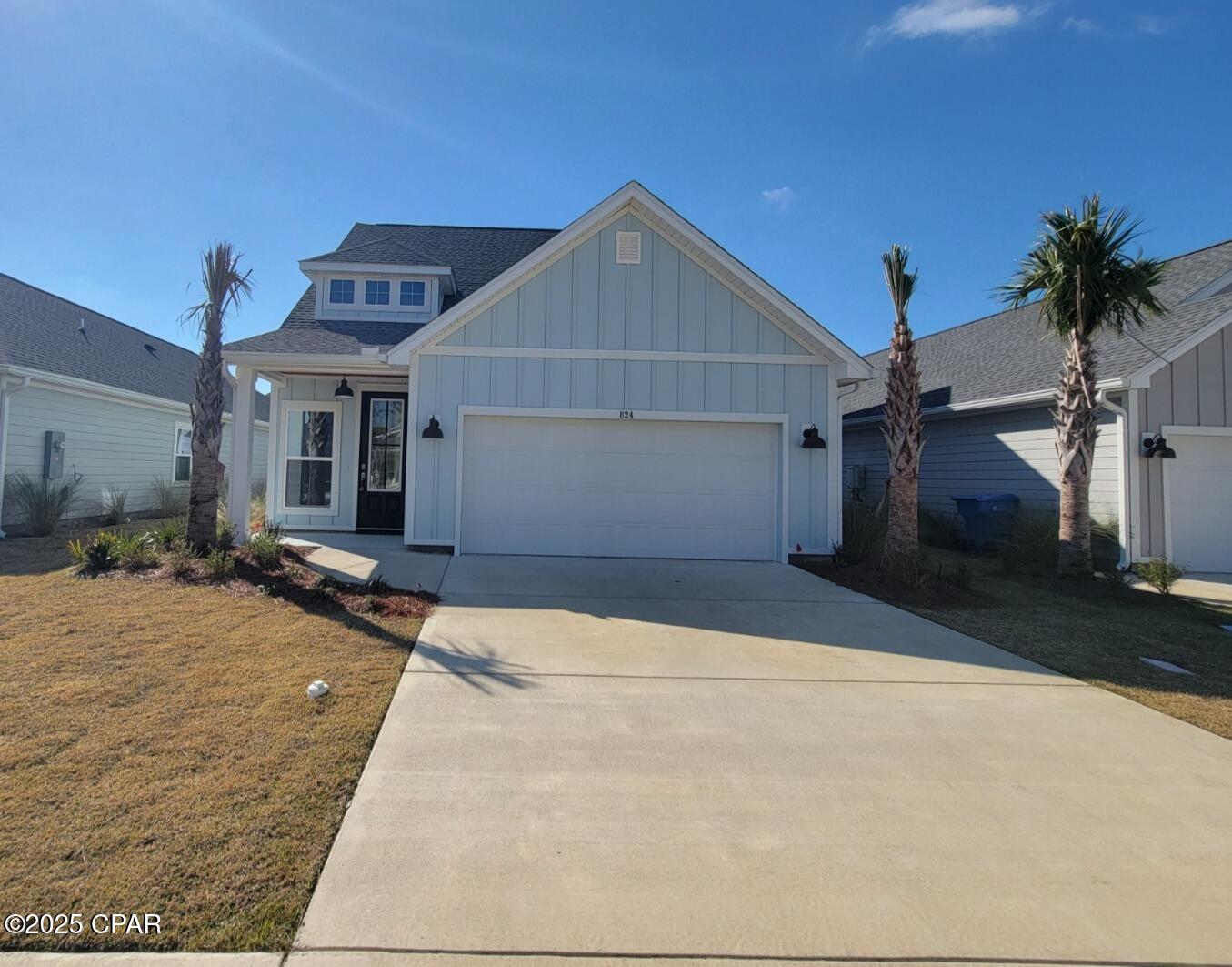 Available August 1st, 2026- Welcome to the Breakfast Point Community! Check out this stunning new contemporary home, where modern design meets comfort. With soaring 9' high ceilings in the main living area and an open floor plan, this space is filled with natural light, creating a bright and inviting atmosphere. The spacious primary bedroom and luxurious bathroom are conveniently located downstairs, along with a stylish half bath for your guests. The kitchen features sleek quartz countertops, stainless appliances, and pantry. The home also comes equipped with a new washer & dryer. The additional 3 bedrooms and 2 full bathrooms along with a family room are located on the second floor. This brand new home and community has so much to offer! Convenient to schools, shopping, and the beautiful white sandy beaches. Or travel west Pier Park, 30Avenue, Seaside, Grayton & Rosemary Beach. Camp Helen State Park which offers kayaking, paddle boarding and hiking trails. Go for sunset walks and bike rides, golfing, and fishing. Come join the coastal lifestyle you dream about and deserve! Call to schedule private tour.