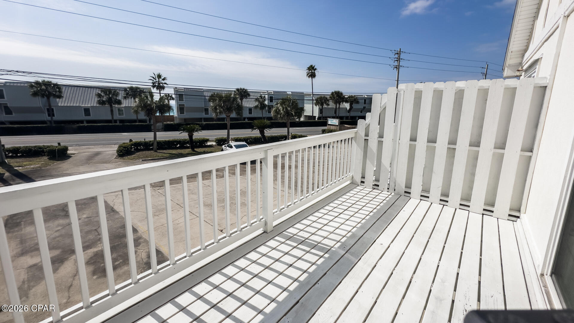 Beach townhome right across the street from the beach, Low HOA fees park right at your front door. HOA fees cover trash, lawn care & termite treatment.This unit boosts two bedrooms up stairs, Each bedroom has its own bathroom sink & commode and have a jack & Jill shower/tub.a balcony off the primary bedroom with a peek a boo gulf view. Balcony replaced in 2023, New HVAC 9/20 2 ton 14 seer still under warranty, Sliding door replaced 6/20, New roof in 2/23. Has not been used as a rental so no rental history. Comes furnished and rental ready.