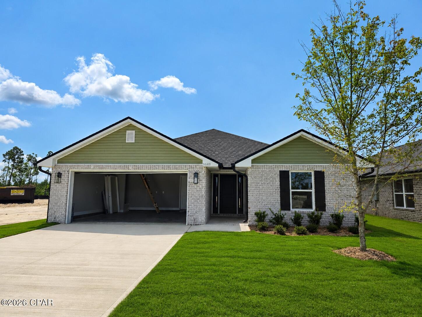 This beautifully designed 3-bedroom, 2-bath home with a 2-car garage offers the perfect balance of open gathering spaces and private retreats. The flowing layout connects the family room, dining area, and kitchen into one bright, welcoming hub -- ideal for entertaining or everyday life. 
The split-bedroom design provides privacy, with a spacious owner's suite featuring a walk-in closet and private bath, while two additional bedrooms and a full bath sit on the opposite side of the home. A dedicated laundry room, great storage, and a functional kitchen with pantry make daily living effortless. 
Comfortable, practical, and designed for how life really happens.