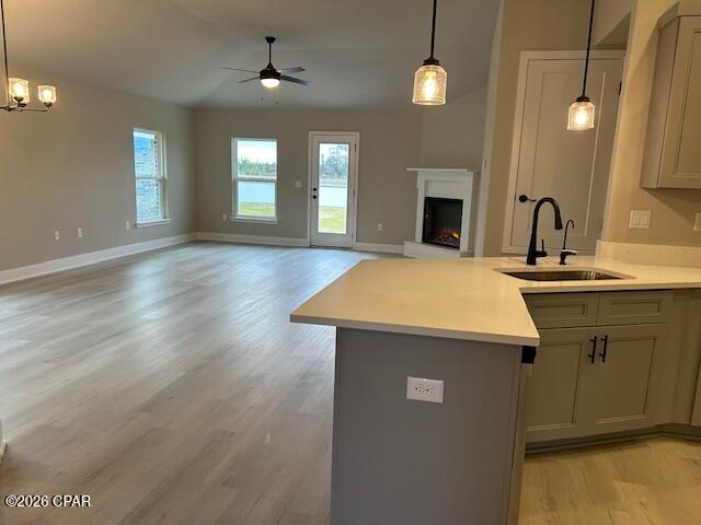 This beautifully designed 3-bedroom, 2-bath home with a 2-car garage offers the perfect balance of open gathering spaces and private retreats. The flowing layout connects the family room, dining area, and kitchen into one bright, welcoming hub -- ideal for entertaining or everyday life. 
The split-bedroom design provides privacy, with a spacious owner's suite featuring a walk-in closet and private bath, while two additional bedrooms and a full bath sit on the opposite side of the home. A dedicated laundry room, great storage, and a functional kitchen with pantry make daily living effortless. 
Comfortable, practical, and designed for how life really happens.