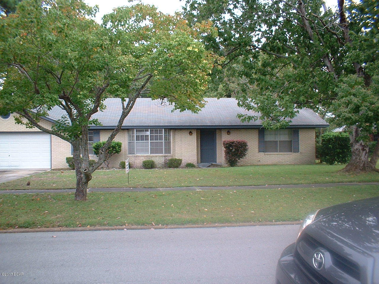 Nice brick home with 2-car garage and located near schools, shops with features including stove/oven, refrigerator, dishwasher, large laundry area, central heat & air and is available now.  Please note that this home is not pet friendly