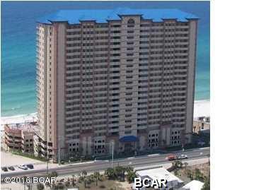 THIS IS A DEVELOPER UNIT! All units are gulf-front and feature gulf-front master bedrooms, private balconies, granite countertops, full laundry rooms with full size washers / dryers and covered parking. Sunrise is centrally located in Panama City Beach's tourist district. Close to Gulf World, St. Joe's Pier Park, Miracle Strip Amusement Park and Shipwreck Island Water Park, this area offers everything a vacationing family will need. Sitting high above a four-story parking garage, the 25-story condominium tower features a magnificent elevated pool deck situated 50-feet above the beach. The private pool deck contains two oversized pools (one of which is heated), two hot tub/spas, and an expansive children's water spray area. A Home Warranty from Old Republic is offered at the Platinum Plan.