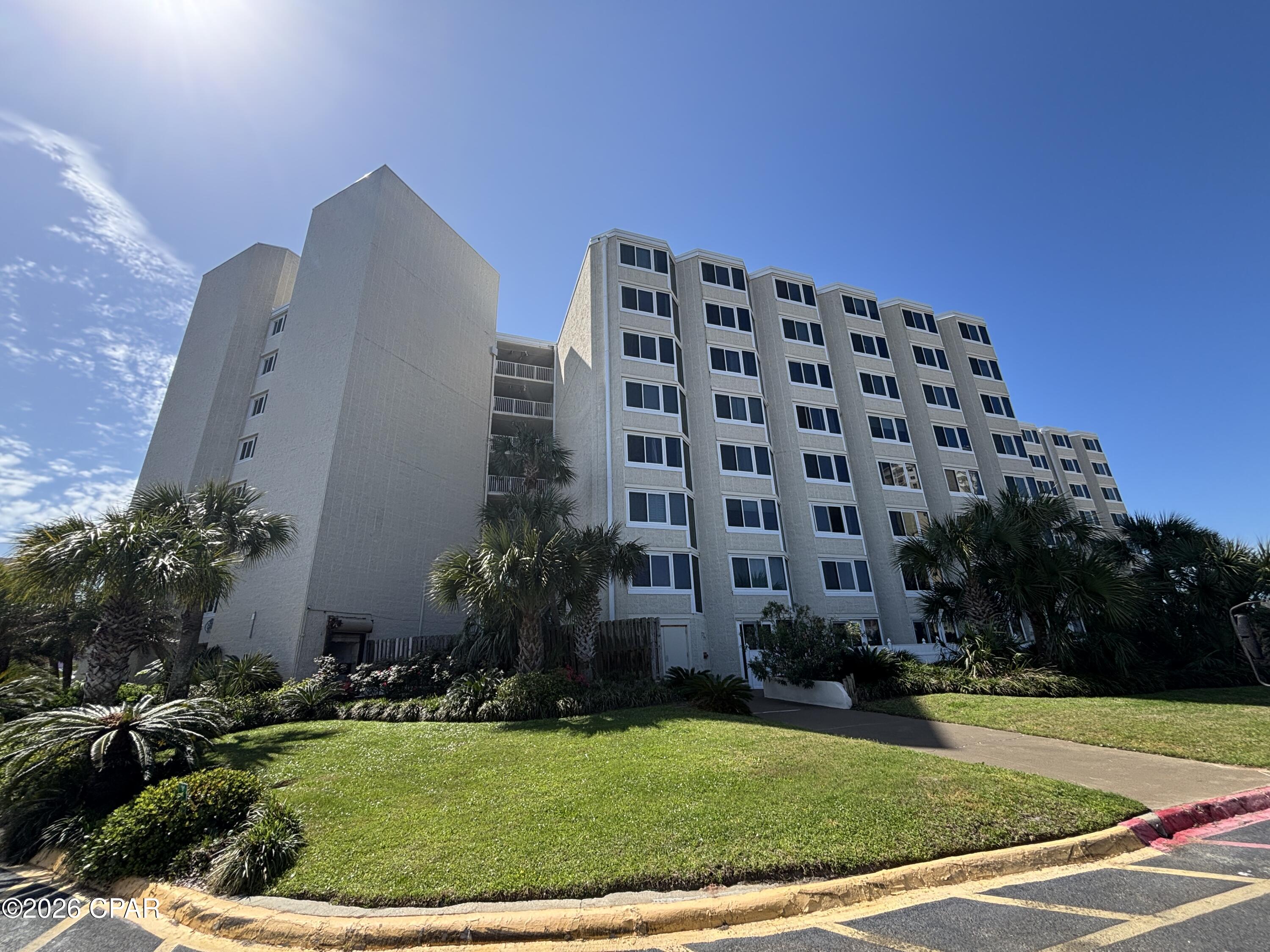 Live at the BEACH. STUDIO condo, with Gulf view. 1 bathroom..
Rent includes W/S/G & Basic Cable.
Unit is UNFURNISHED. Amenities include  fitness room, pool, seasonal snack bar, onsite laundry room, game room.
Rent does not include additional $30.00 monthly resort fee with 1 parking space.
Strict HOA rules. No pets No Smoking
Available for move in now. 12 month lease.