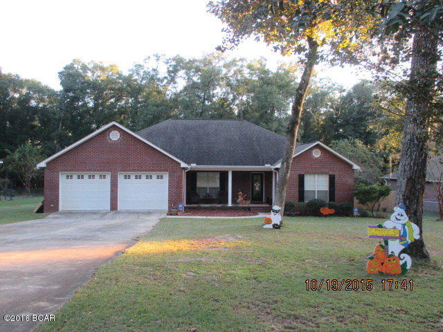 Spacious waterfront home in Indian Springs Subdivision! This 4 Bedroom 2 Bathroom home has many features including a split floor plan, tray ceilings in the living, dining and master bedroom. 18” tile throughout the living area with carpet in the bedrooms. 4th bedroom could be converted into an office and has hardwood flooring. The kitchen is beautiful with oak cabinets, new granite countertops and plenty of cabinet space. Check out the large master bedroom and master bath with walk-in closet! Other features of this home include a large utility room, spacious 2 car garage, child safety cabinets and doors, low utility bills, alarm system and irrigation. The list goes on and on.... If you like the outdoors, picture yourself sitting on the back porch watching the ducks land! Schedule an appointment to see this beautiful home today!