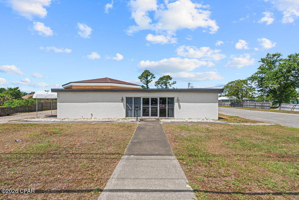 Secondary Known Address: 1123 N Cove BLVD, Panama City! This 5,200+ square foot commercial property was formerly operated as a well-established Funeral and Memorial home. With its strong community presence, recognizable location, and turnkey readiness, this property is an exceptional opportunity for an operator looking to establish or expand their Memorial Home footprint in the Panama City. This historic landmark in Panama City offers a rare opportunity to continue a legacy of service in a space thoughtfully designed for funeral operations. The building is fully equipped and ready for immediate use. Its layout supports all essential functions, providing both operational efficiency and a welcoming environment for clients. Situated on a generously sized lot, the property features ample on-site parking to comfortably accommodate services and gatherings. In addition, a massive detached garage at the rear of the property offers valuable extra space for storage, fleet vehicles, or operational needs. SECURITY DEPSOSIT REQUIRED.