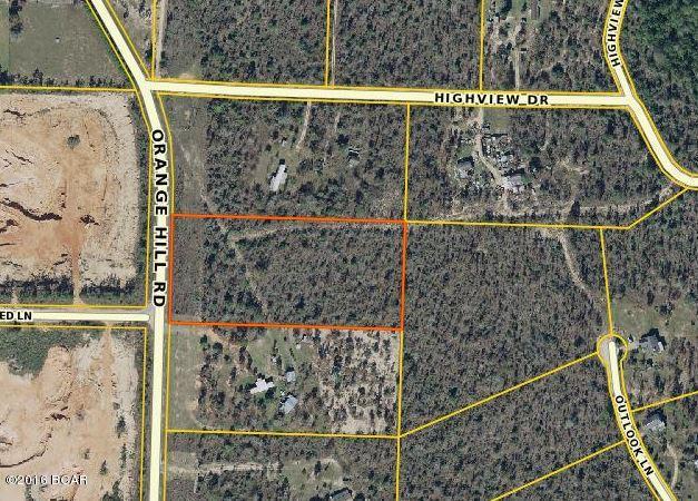4.55 acre lot on Orange Hill Rd offered as as.