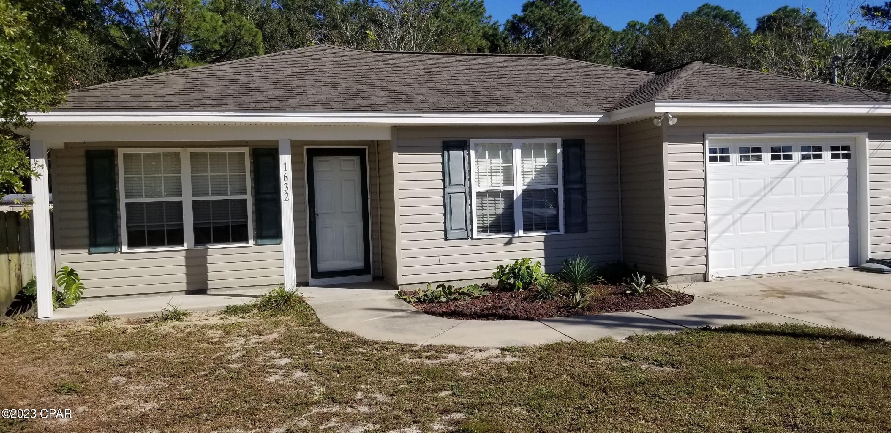Well built and nicely maintained three bedroom, two bath home is close to schools, shopping and restaurants, and only 15-20 minutes from both Tyndall Air Force Base AND the Navy Base.   Extras include picture frame and crown molding, trey ceiling, cultured marble bathroom vanity top, covered patio overlooking the large privacy fenced backyard home to a storage shed to store your toys.  Freshly painted. Pets negoitable. REQUIREMENTS TO RENT:  Each applicant over 18 MUST apply online FIRST at https://fullsailrealty.managebuilding.com/Resident/rental-application/new, we will run a background check and call you to set up a showing appointment within 1 business day. Visit our website to confirm availability and see all qualifications.  ONLY IF YOU DECIDE TO RENT after your showing, we will accept your application fees and complete final approvals prior to Lease signing. Call the office for questions.  We look forward to being the BEST property management company you have ever worked with!  Security Deposit on this property is optional thru Obligo.