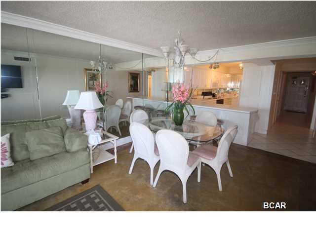 THIS IS A SHORT SALE. Fantistic views of the Gulf from the master bedroom, living area and balcony If you are looking for a good investment on the Gulf then you need look no further. The complex has 24-hour security, two large pools, one of which is heated, kiddie pool, hot tub, and community room with large kitchen, pool table, game room and tennis courts. Very few complexes on the beach have the amentias that Regency Towers has. All statements and measurements are believed to be correct but the buyer should verify everything.
