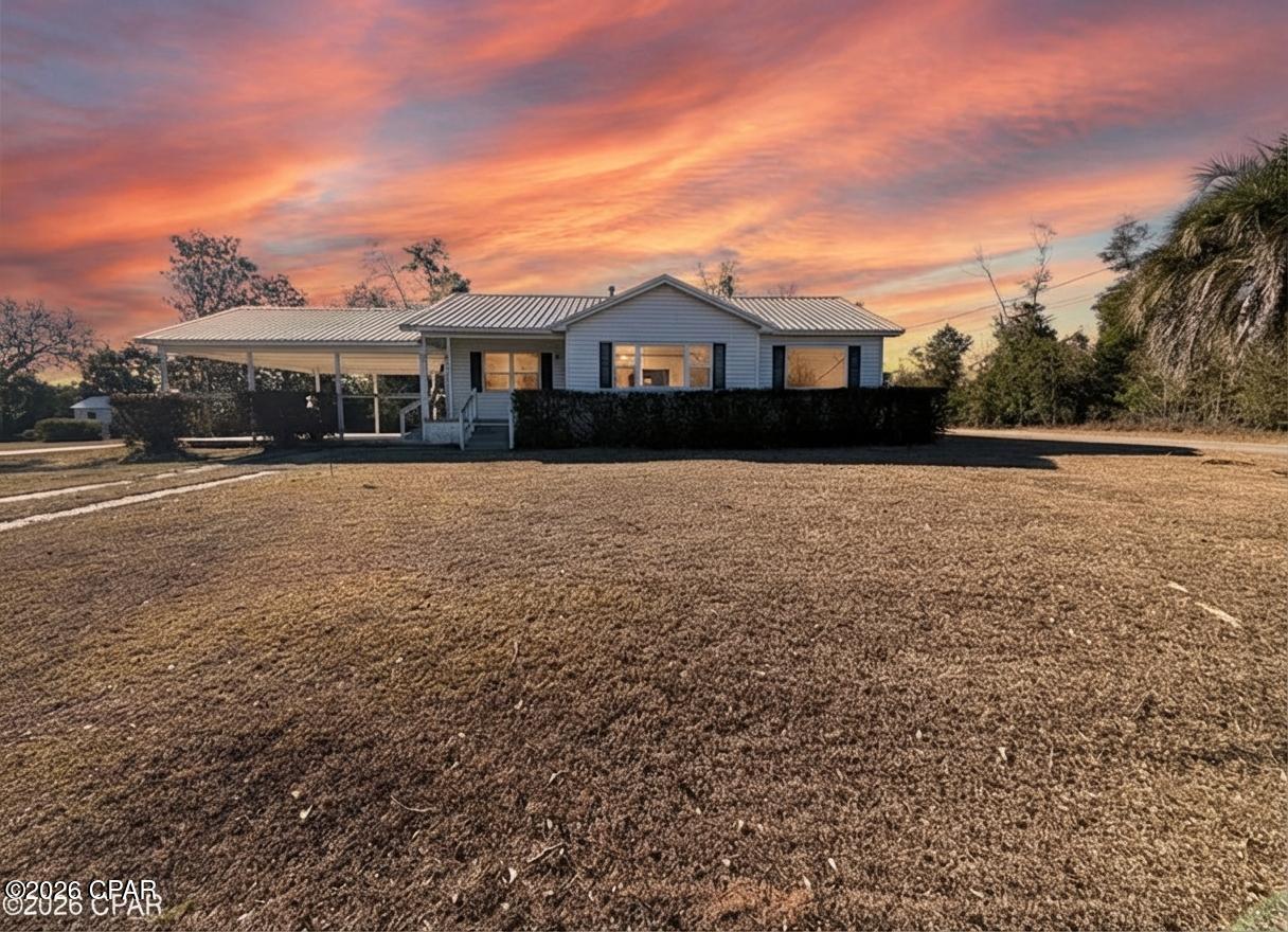 This well-located 3-bedroom, 2-bath home sits on a nice, large lot that is partially fenced, offering both space and privacy. Built in 1955, the home features some original hardwood flooring that adds warmth and character. Conveniently located near the hospital and Chipola College, this property is ideal for first time homebuyers, or those looking for a home with classic charm and room to make it their own. The generous yard provides plenty of space for outdoor living, gardening, or pets. A great opportunity in an established Marianna neighborhood.