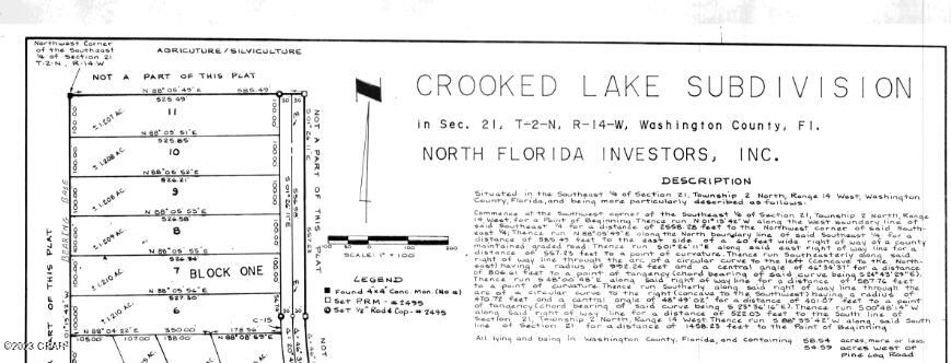 Crooked Lake - Land