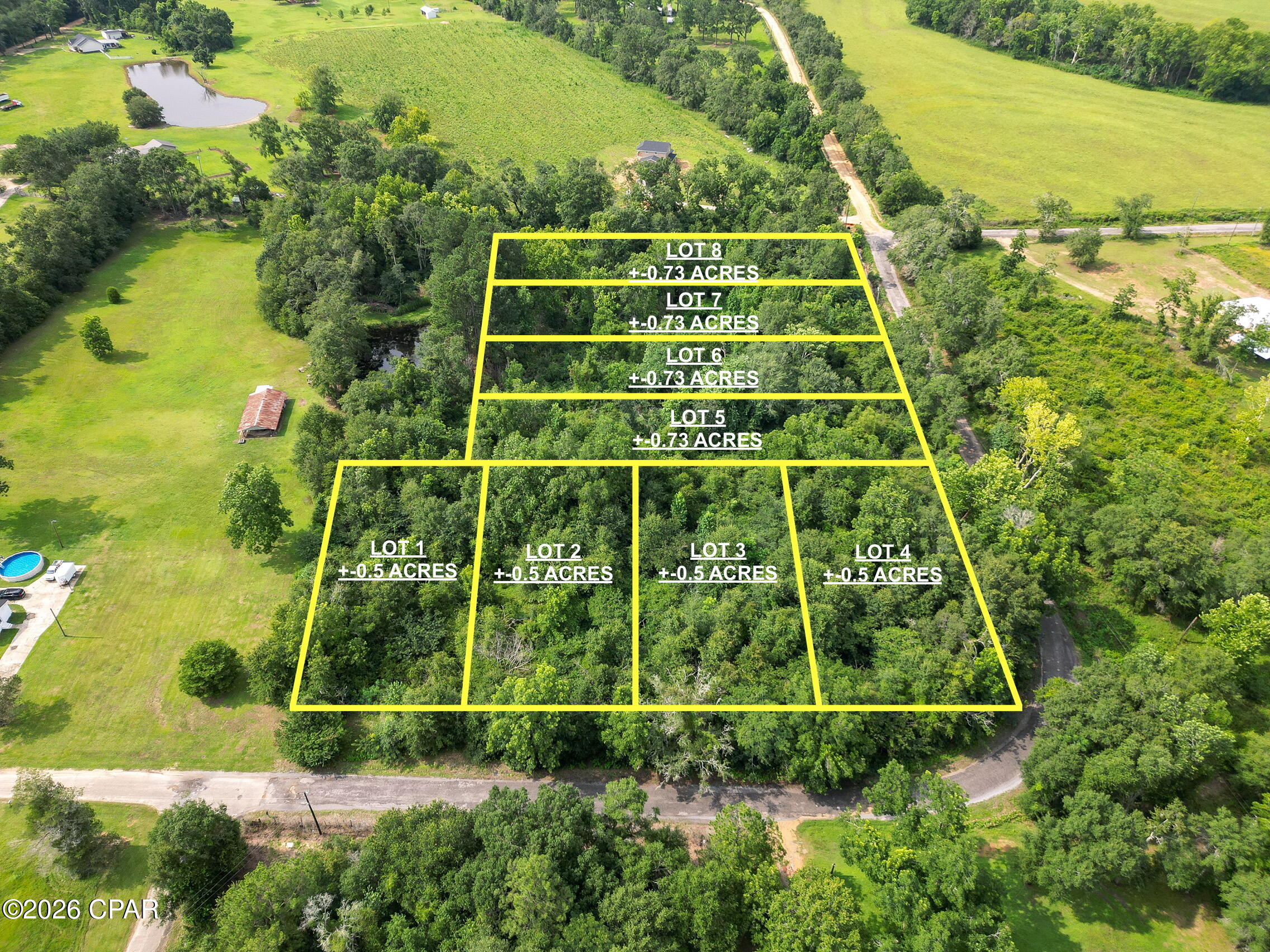 Looking for a peaceful place to build or set up a mobile home? These vacant lots in Noma, Florida offer the quiet country lifestyle you've been searching for. Located on a paved road just minutes from the Alabama state line, these lots have no HOA and no deed restrictions, giving you the freedom to build or place a mobile home. Choose from several available lots or purchase multiple lots for additional space and privacy. Whether you're looking for a homesite, investment property, or a place to enjoy country living, these lots offer plenty of possibilities.