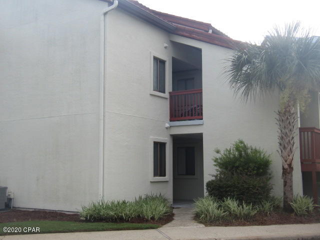 St. Thomas Square -  Located in a gated community, this 1 bedroom, 1.5 bath first floor end unit features open living/dining area, covered patio with view of lagoon and stackable washer and dryer. Water, garbage, pest control, basic cable and WiFi are included by HOA.  Community features tennis courts and pool.