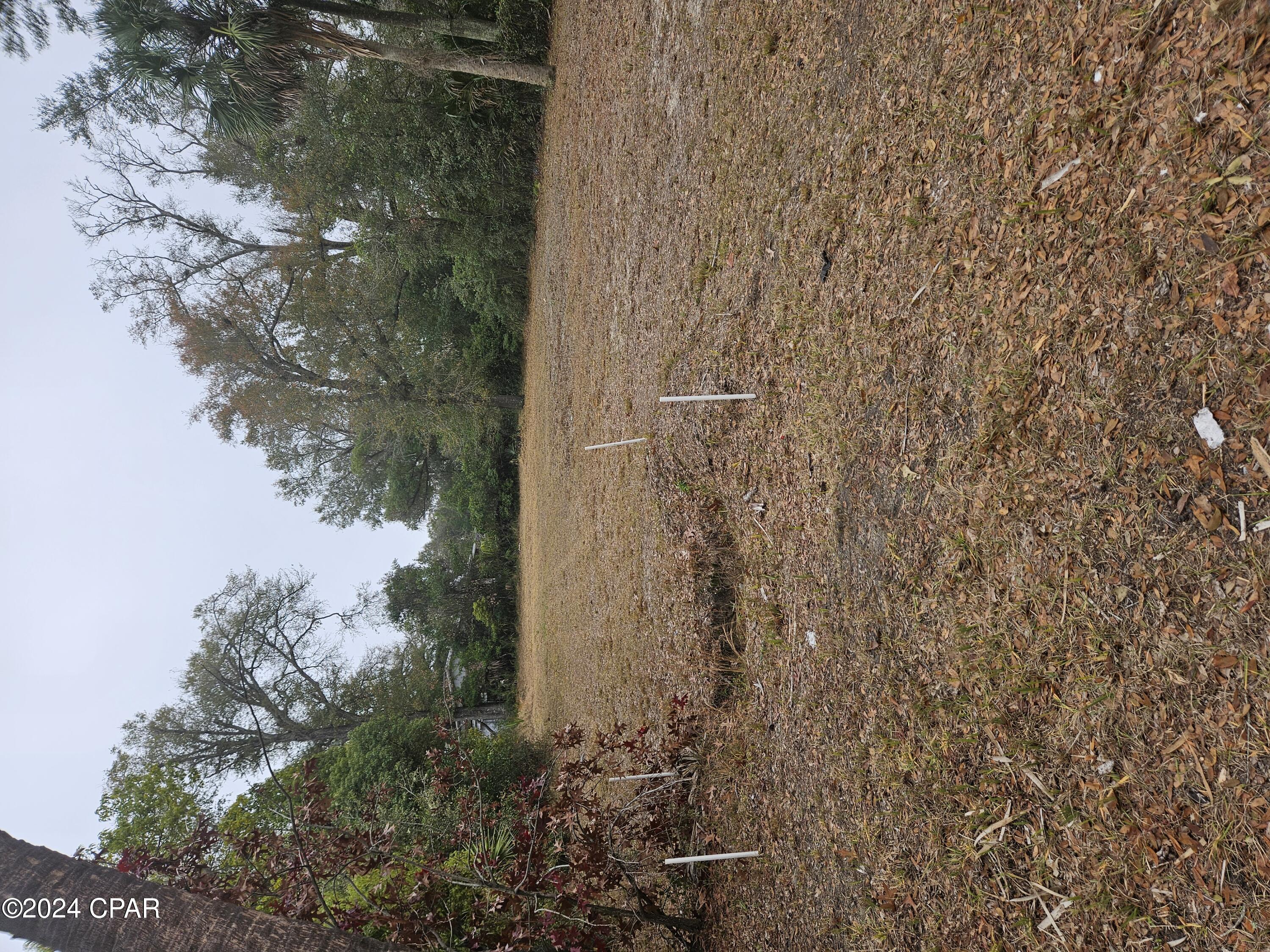 Large vacant residential lot, ready for your new home.