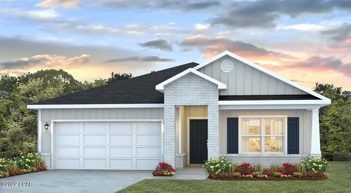 The Cali plan features four bedrooms with one that can be used as a den or office. This beautiful home features LVP flooring. The kitchen is open and spacious with a center island and includes a pantry, beautiful cabinetry, and durable laminate countertops. Bedroom 1 features a private bath with a separate shower, as well as a spacious walk-in closet. This beautiful home has been constructed with a reinforced concrete foundation with wire mesh, rebar, house wrap barrier and three-sided brick and vinyl front. Pictures, photographs, floor plans, elevations, features, colors and sizes are approximate for illustration purposes only and will vary from the homes as built. Home and community information including pricing, included features, terms, availability and amenities are subject to change and prior sale at any time without notice or obligation. For Move-In/Completion Estimates: Ready dates are estimates only. Timing of completion of construction and buyer move-in are subject to contingencies contained in home purchase agreement and governing jurisdictions issuance of a certificate of occupancy, and may change due to forces majeures and other delays or disruptions outside the reasonable control of the Builder.

A builder 10 year structural warranty is also included.
