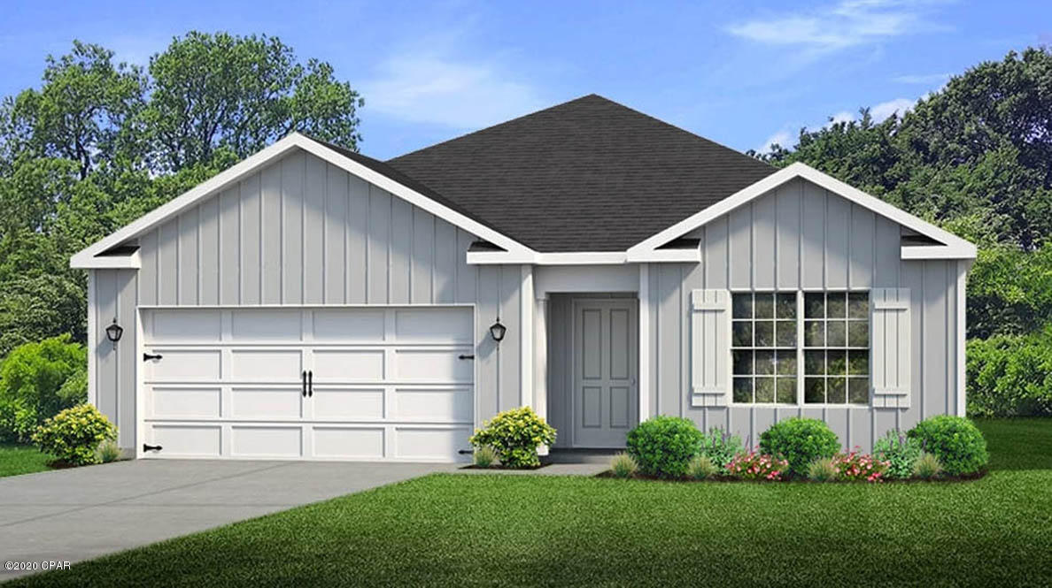 Welcome to Sunset Village. These homes have traditional 8' ceilings, vinyl flooring throughout, quality paint on walls, and a standard Frigidaire

appliance package The features of this Cali floorplan include: Vinyl flooring throughout the common areas, durable laminate counter tops and beautiful cabinetry

in light and bright tones in kitchen and bathrooms, Nickel hardware on interior doors, carpet in the bedrooms. Appliances include, a stove, microwave and

dishwasher. This floor plan has a open kitchen with island to a living and dining area. Two bedrooms are just off the foyer and have a shared bath. Bedroom 1 is

situated at the back of the home and has a bath with garden tub, separate shower, dual vanity sinks and large walk in closet. A standard Smart Home package includes a KwikSet keyless entry, Skybell doorbell, automated front porch lighting, an Echo
Dot device, and Quolsys touch panel which can be integrated to control your lighting, thermostat, front door and so much more.
A builder 10 year structural warranty is also included.

Pictures, photographs, floor plans, elevations, features, colors and sizes are approximate for illustration purposes only and will vary from the homes as built. Home and community information including pricing, included features, terms, availability and amenities are subject to change and prior sale at any time without notice or obligation. For Move-In/Completion Estimates: Ready dates are estimates only. Timing of completion of construction and buyer move-in are subject to contingencies contained in home purchase agreement and governing jurisdictions issuance of a certificate of occupancy, and may change due to forces majeures and other delays or disruptions outside the reasonable control of the Builder.