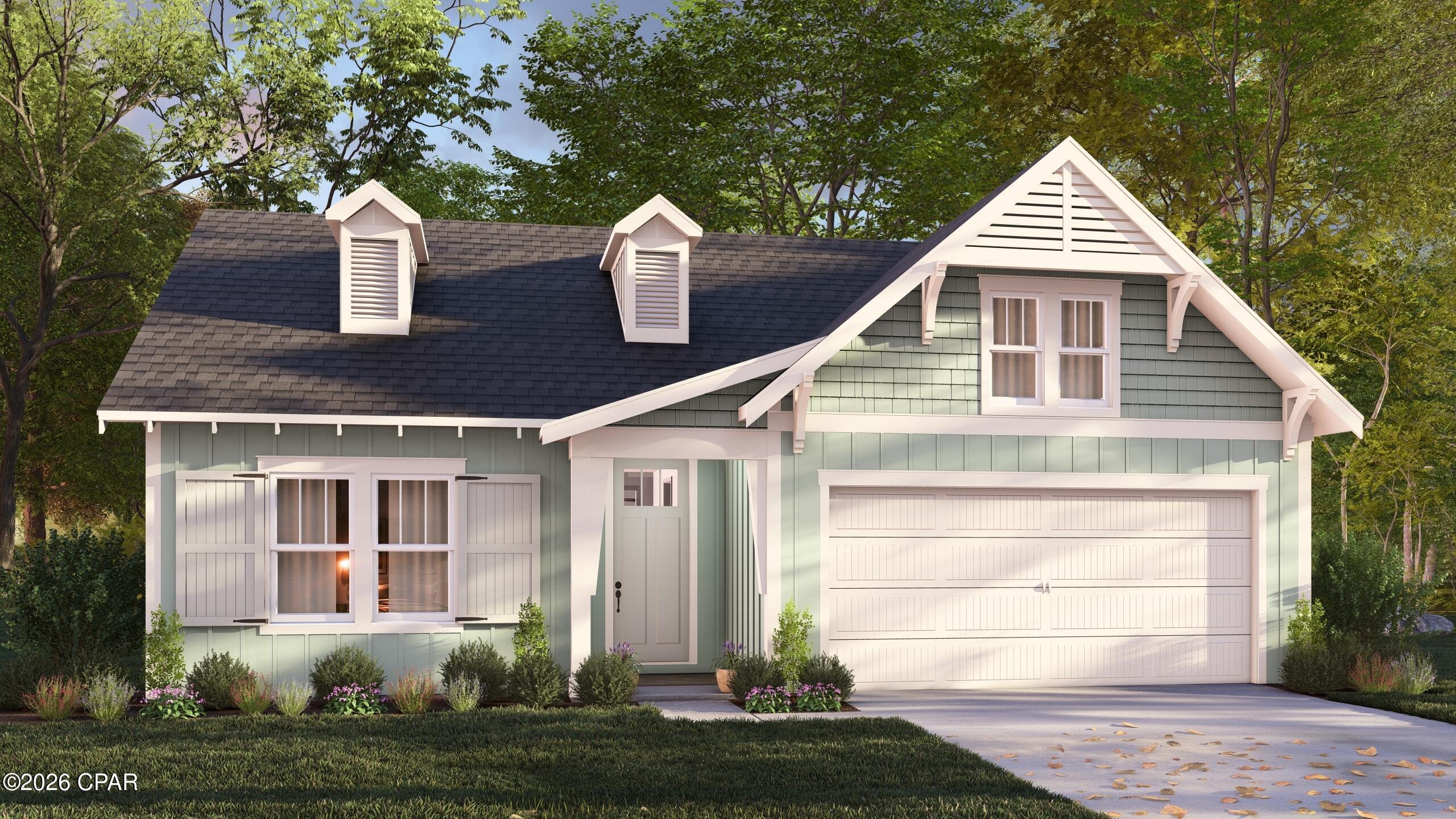 The Avery plan by Harris Doyle Homes is now available in Breakfast Point East with a completion date of end of July! This stunning 3-bedroom home features an oversized 2-car garage and a 12-foot sliding glass door that opens to a 26x10 covered lanai with wooded conservation views.
The interior includes an open island kitchen with quartz countertops, champagne bronze hardware, and a walk-in pantry. The primary suite offers a large tile-to-ceiling shower and dual vanities, while the main living areas feature luxury vinyl plank flooring and crown molding. Additionally, all Harris Doyle homes are built with 2x6 exterior framing and higher insulation ratings.
Located near shopping and the Gulf, Breakfast Point East offers a convenient lifestyle just a short golf cart ride away from local amenities.
The new home plans built by Harris Doyle Homes start at $433,000 in Breakfast Point East!