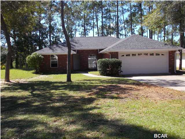 WATERFRONT HOME WITH 147 ft. on Fannin Bayou. All Brick NEWLY REMODELED, 3 bedroom, 2 bath home. NEW Air Conditioning, NEW plumbing, NEW architectural shingled roof, NEW drain field with lift station, Newly certified Septic system. NEW tile in all wear areas. NEW carpet. NEW solid surface counters through out. NEW appliances. NEW, NEW, NEW. All that and located on Fanning Bayou with access to West Bay and the Gulf. Come and enjoy awesome sunsets, good fishing, water access, and enjoy bug free screened porch. All this for under $210,000, and SELLLER will contribute $5000. for dock allowance.