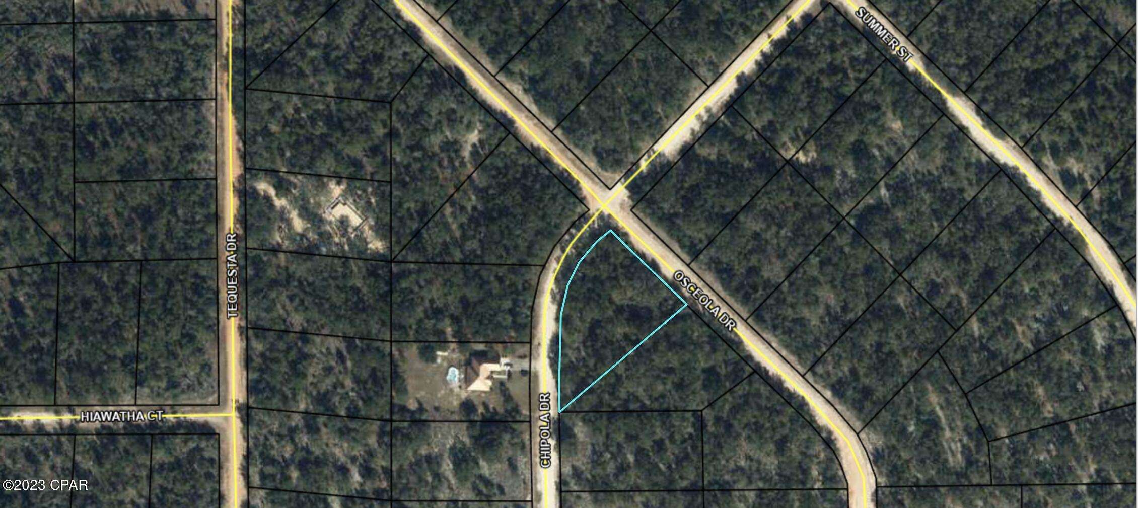 Nice 1.55 acre corner building lot in Compass Lake in the Hills. This is a deed restricted community. Site built homes only. There is an HOA but it is not required to join it. If you do however, you have access to all the amenities that Compass Lake offers. There is a community lodge with swimming pool, cabin rentals, RV spots and more. You can find more details on the Compass Lake in the Hills website.