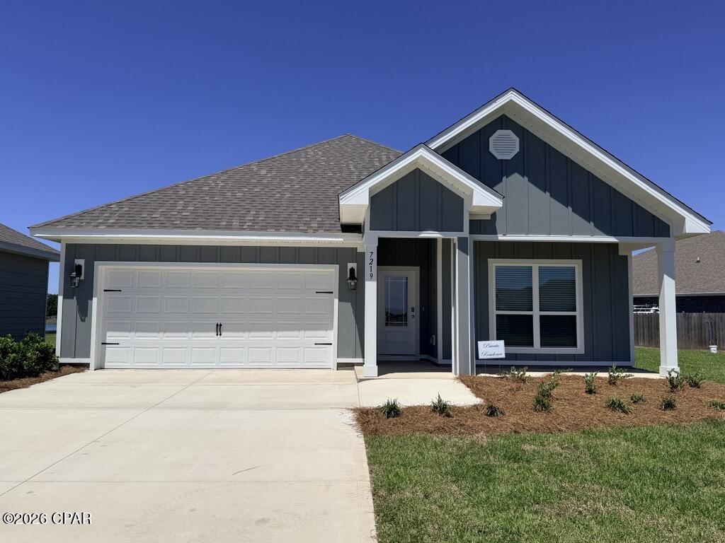 Welcome to the Rhett, located at the peaceful Hodges Bayou Plantation community in Panama City, Florida. The Rhett is one of our popular one-story floor plans used in many communities in this area. With this 4 bedroom, 2 bath home, you will see 1,799 square feet of spacious living perfect for a small family to enjoy comfortably. This home sits on a larger lot in the community at .335 of an acre!

As you walk inside the Rhett, you will see the long main hallway leading you to the open living room and kitchen. The 9' ceilings throughout the home open your living space up and there are tray ceilings in the master bedroom and living room as an added feature. Engineered vinyl plank flooring throughout the main areas offer a sleek, low-maintenance way to keep your floors looking great while soft carpet in the bedrooms keep your feet cozy. The kitchen and bathrooms feature quartz countertops and white cabinetry, a walk-in pantry, and a large island ideal for family and guests to enjoy your meals together. The primary bedroom has its own bathroom featuring a spacious walk-in closet, a double vanity, and a separate walk-in shower and tub. Each room in the house has large windows that allow plenty of natural light in to brighten your mood and home up.

Appreciate the convenience of a Smart Home technology package, featuring keyless entry and an intuitive control panel for your thermostat, lighting, and security systems. The exterior of this home features Hardie Color Plus Siding and is uniquely engineered to stand up to the harshest elements from wind, rain, fire, freezing temperatures, and hail. Dimensional shingles with 30-year warranty. A landscaped front flower bed at entry way and fully sodded yard. Our Hodges Bayou community features underground utilities making it less susceptible to damage from severe weather leading to fewer outages and more reliable service. The Rhett features a covered back patio and certain Rhett plans have a covered front porch. Sidewalks line every street so you can enjoy the unbeatable Florida sunsets and sunrises on your walk with the kids or the dogs.

Whatever room in this house you're in, you will feel right at home. Contact us today to find your home at Hodges Bayou Plantation!