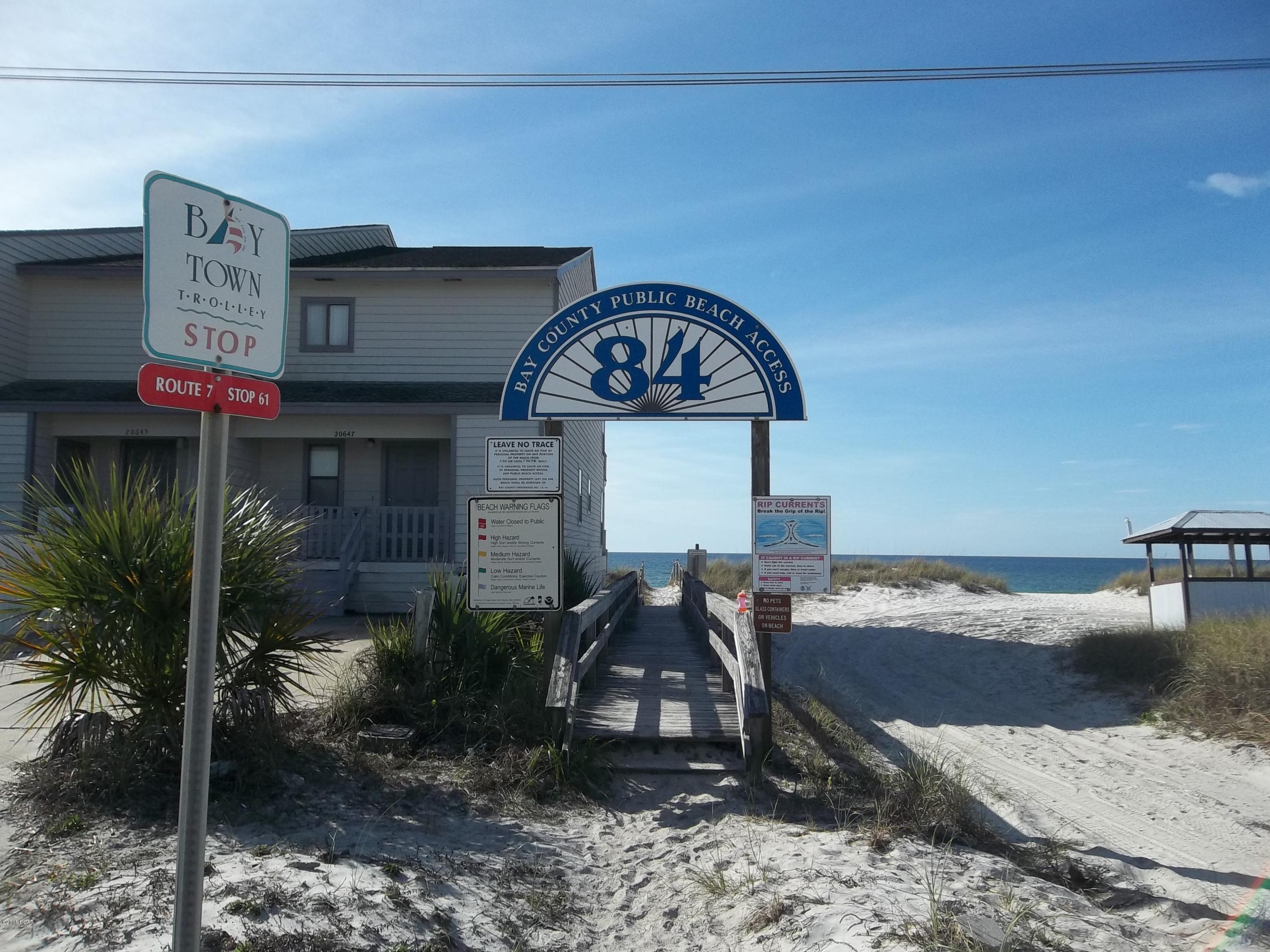 SELLER SAYS BRING ME AN OFFER! Seller will consider financing.  Just a quick stroll or golf cart ride to the ''World's Most Beautiful Beaches’’  large 3 bedroom 2 bath  mobile home sitting on the desired west end of Panama City Beach! Close to 30A, 10 minutes to Airport and less than 5 minutes to Pier Park. This is a solid structure with tons of potential.   All measurements should be verified if important. Financing may be available with approved application.