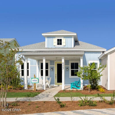 KICK BACK AND RELAX BECAUSE THE BAMBOO FLOORPLAN AT LATITUDE MARGARITAVILLE WATERSOUND IS WHERE COASTAL CHARM MEETS MODERN LUXURY.  THIS BEAUTIFULLY UPGRADED COTTAGE IS DESIGNED FOR EFFORTLESS LIVING WITH QUARTZ COUNTERTOPS AND PREMIUM CABINETRY.  THE CHEF-INSPIRED KITCHEN WITH A SS GAS APPLIANCE PACKAGE IS PERFECT FOR WHIPPING UP ISLAND FLAVORS, FEATURING GAS AT THE COOKTOP.  ENJOY STYLISH LAMINATE AND TILE FLOORING.  SCREENED IN PORCH TO EXTEND YOUR LIVING SPACE TO THE OUTSIDE.  READY TO MOVE IN MAY TO JULY 2026, THIS HOME IS YOUR TICKET TO A LIFE WHERE EVERY DAY FEELS LIKE VACATION. *PHOTOS ARE OF FLOORPLAN NOT ACTUAL HOME BEING SOLD.*