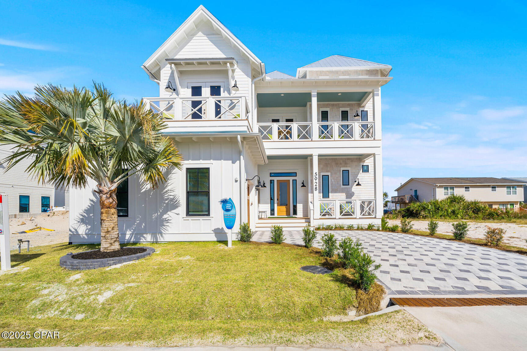 CONTACT LISTING AGENT TO DISCUSS NEW HUGE SELLER INCENTIVES BEING OFFERED.  Welcome to Hadley Beach''.  This newly constructed home showcases 6-bedrooms, 6.5-bathrooms with high-end finishes and custom touches throughout. The open-concept kitchen features elegant fixtures and high end applicances.  The floor flows seamlessly with a master bedroom configuration on the 1st floor.  A spacious living room area  and private swimming pool make this home a true delight, and perfect for a short term rental program.