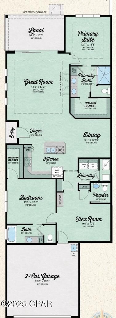 Absolutely stunning new construction 2 bedroom(with flex room), 3 bathroom Tortola model in the highly desirable Margaritaville community.