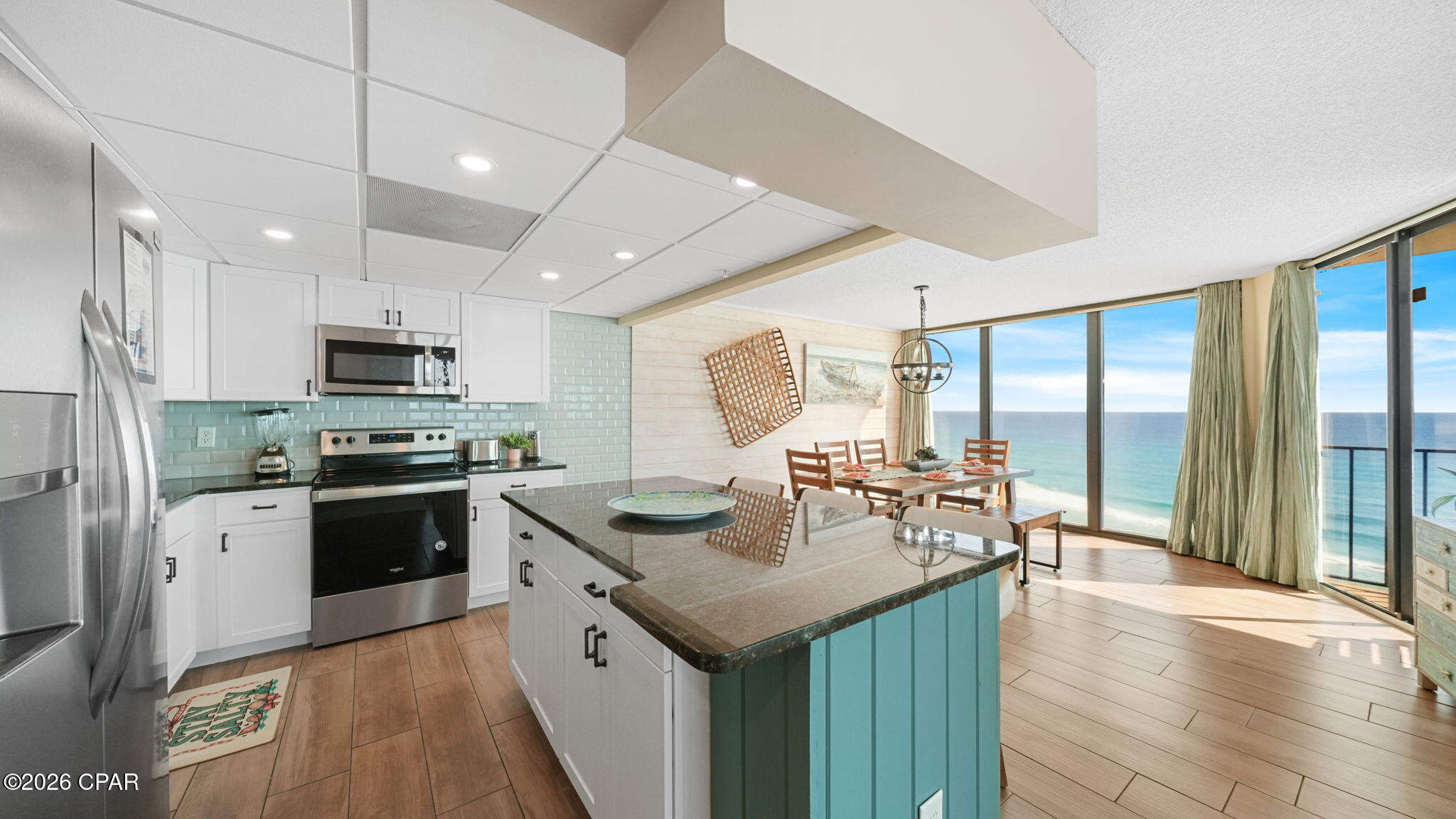 Turn Key! Recently Updated 2026! 

Welcome to Unit 914 at the prestigious Edgewater Beach Resort, located in the highly sought-after West Tower 3. This spacious 3-bedroom, 3-bathroom condo offers an exceptional beachfront lifestyle with unparalleled views of the Gulf  from its expansive wrap-around balcony. Whether you're looking for a second home or a profitable vacation rental property, this condo is perfect for both. The moment you step inside, you are greeted with breathtaking Gulf views through floor-to-ceiling windows. The wrap-around balcony provides the perfect outdoor space to relax and enjoy stunning sunsets, the tranquil waves, and the sparkling emerald waters. Offering over 1,800 square feet of living space, this condo is designed for comfortable living and entertaining. The open concept seamlessly connects the living area, dining space, and kitchen, creating a welcoming atmosphere for family gatherings or quiet nights in. Featuring granite countertops, stainless steel appliances, and custom cabinetry, the kitchen is a chef's dream. With plenty of counter space, it's perfect for preparing meals to enjoy on your balcony or in the dining area.The master suite is a peaceful retreat with direct Gulf views and access to the balcony. The en-suite bathroom boasts a luxurious glass-enclosed shower, and vanity- all designed to provide the ultimate relaxation experience. The two additional bedrooms are generously sized, each with its own private bathroom. These spaces are perfect for family members or guests, offering comfort and privacy. This fully furnished unit is perfect for short-term rentals, offering immediate income potential, or for personal use as your beachside retreat. Edgewater Beach Resort is the only full-service resort in Panama City Beach, featuring gated access, 24-hour security, and direct beach access. The resort boasts multiple pools with cabanas, hot tubs, a fitness center, a golf course, tennis and pickleball courts, on-site dining, BBQ areas, picnic spots, elevators, and upgraded fire safety systems. Whether you're looking for a high-yield rental property or a luxurious second home, this condo provides exceptional value in one of the most desirable beachfront communities along the Emerald Coast.
