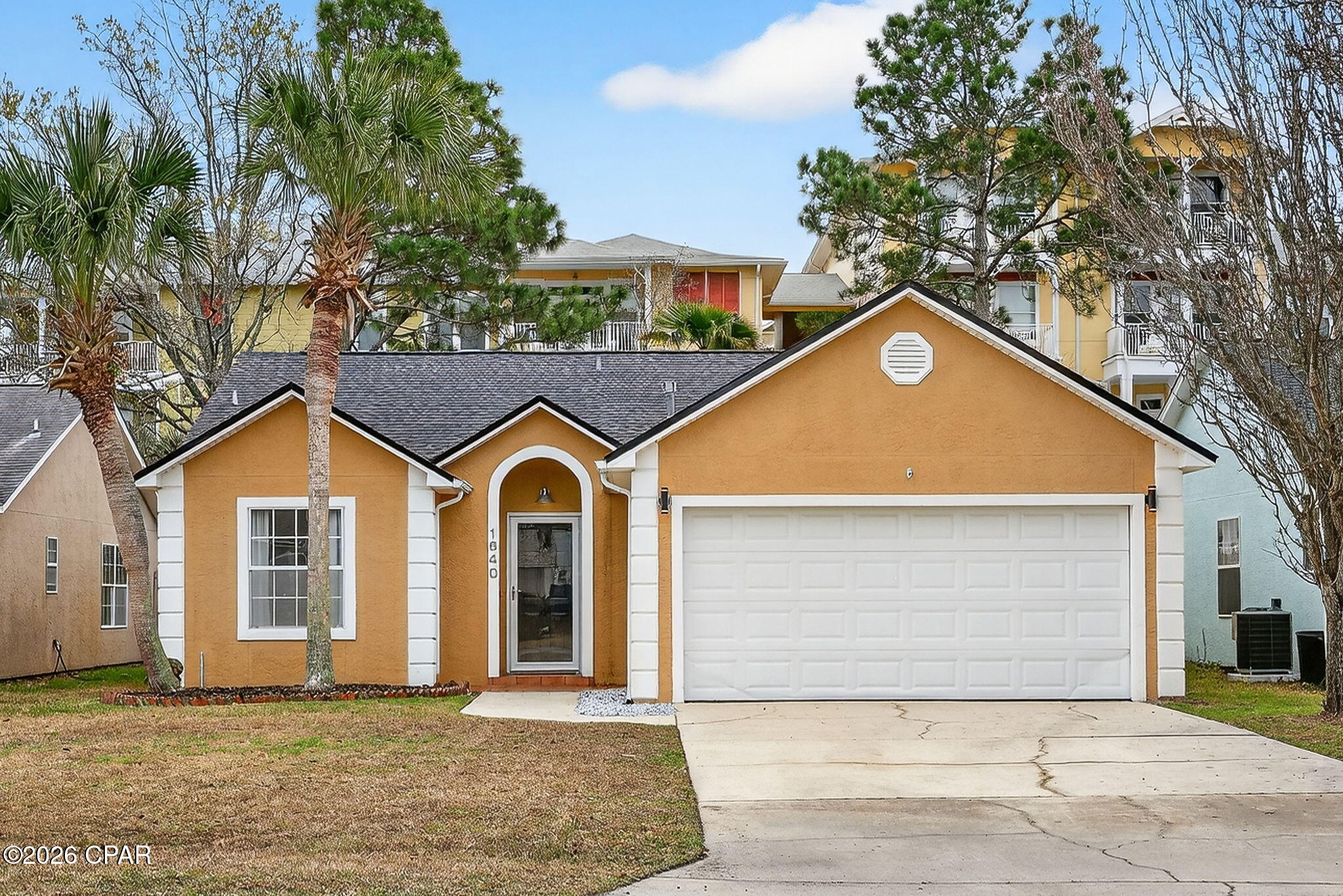 Back on Market due to no fault of seller...Here is your chance to own the LOWEST PRICED 2 Bedroom Home on the ENTIRE East Side of the Beach!!!

Seize the opportunity to own a piece of paradise with this great location... Close to the beach, the Navy base and Tyndall, Pier Park, and 30A. 

This move in ready 2/2 with 2 car garage will not disappoint. Spacious living room with open concept, split floor plan with both baths updated. Also huge screened in back porch ready for a hot tub for you to relax in.

And if that isn't enough to grab your attention, this property features COMPLETELY PAID FOR solar panels to significantly reduce your utility bills. 

Welcome Home!!!