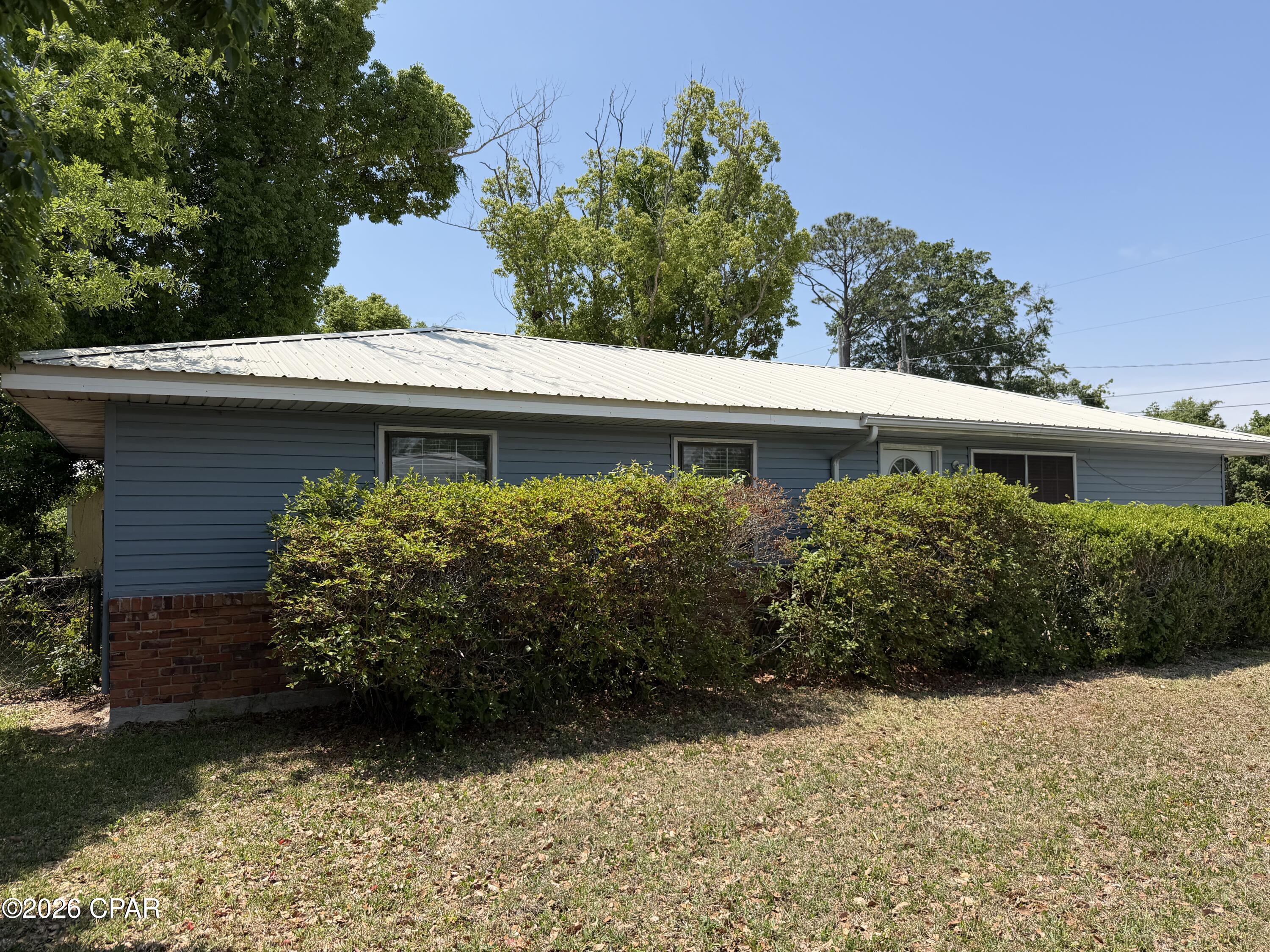 Charming home situated on a spacious corner lot in the heart of Panama City! Ideally located just a short drive from the area's renowned white-sand beaches, as well as St. Andrews Marina, the historic town district, and vibrant downtown Panama City. Major medical facilities are also conveniently nearby. This property presents a prime opportunity as a true diamond in the rough, offering strong upside potential for investors or buyers looking to renovate and customize. A newer roof installed in 2019 adds immediate value and a great head start on improvements. The mechanical feature appear to be somewhat newer and very well maintained.